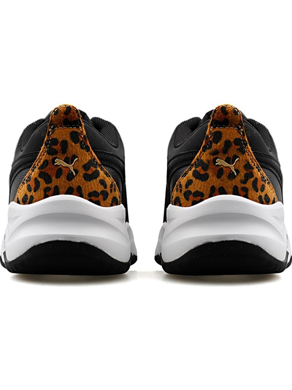 Puma Cilia Mode Leo Puma Black-Puma Black-Pum Kadın Siyah Günlük Ayakkabı - 37321701