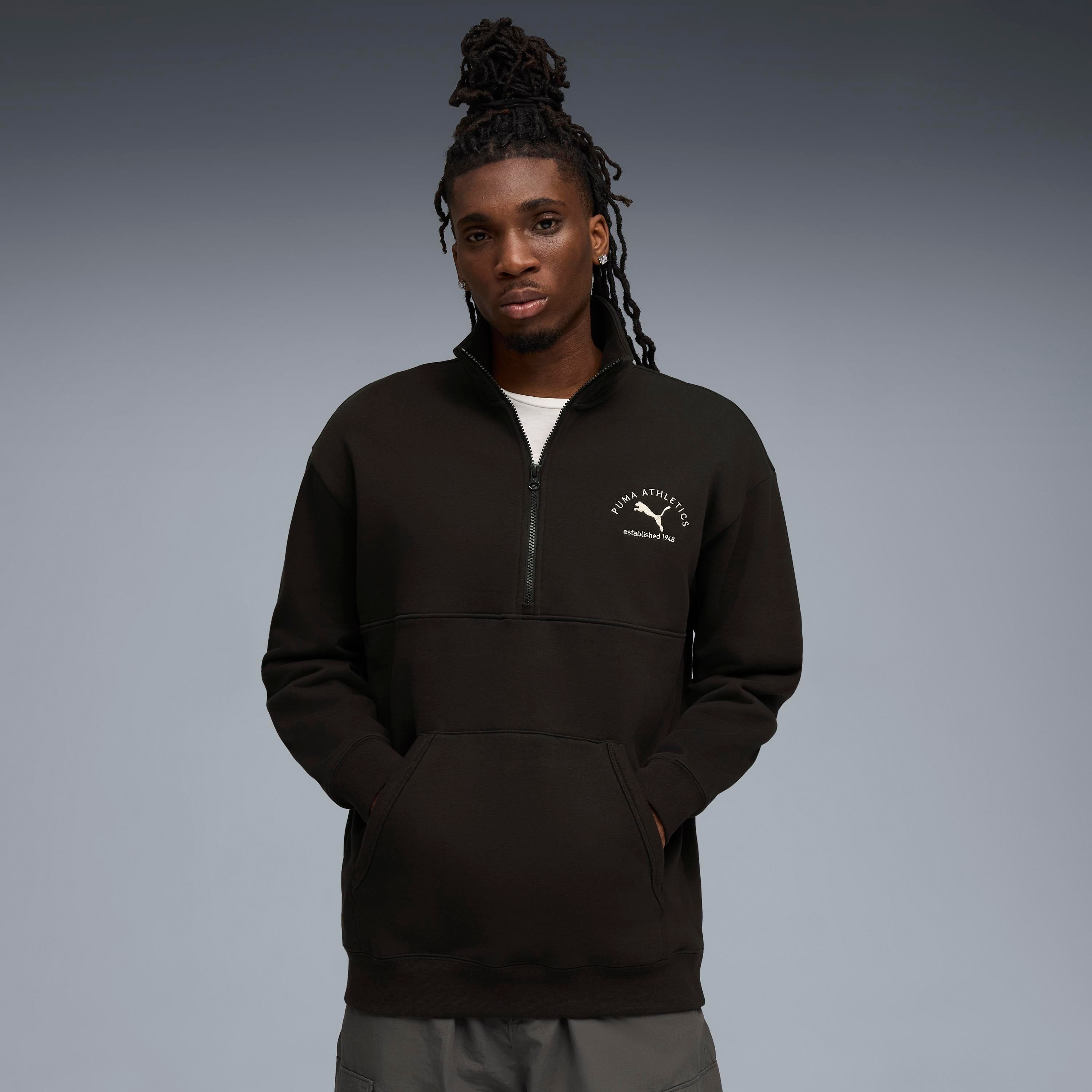 Puma Class Half Zip Sweater Erkek Yetişkin Sweatshirt