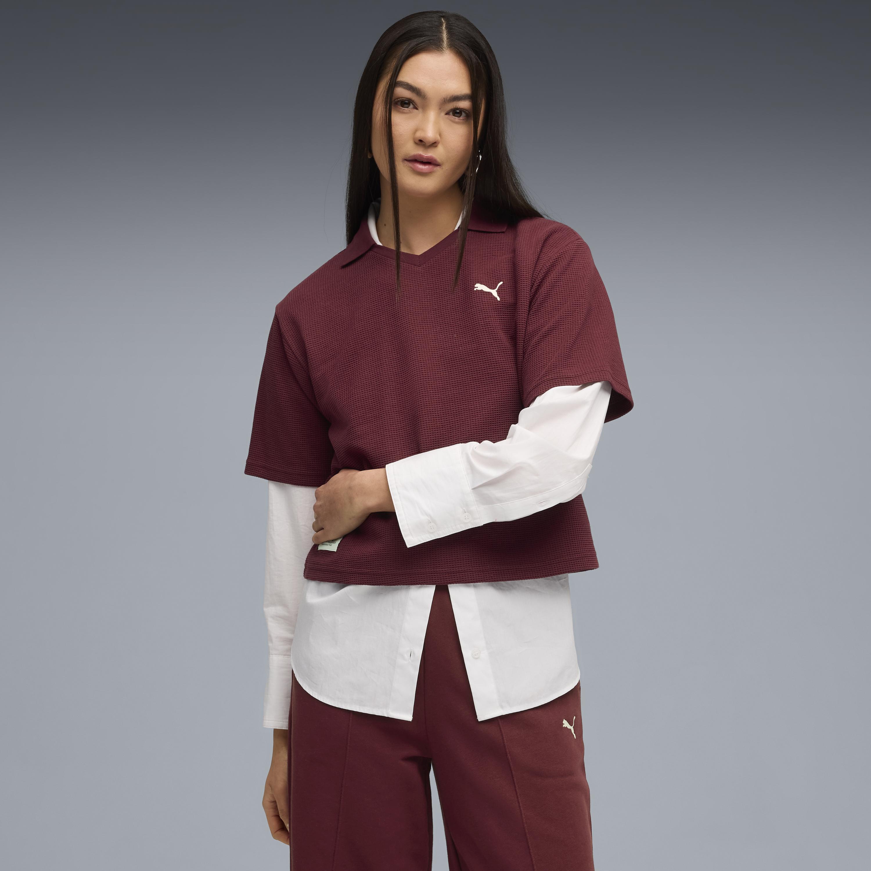 Puma Class Relaxed Polo Tee Kadın Yetişkin Polo T-shirt
