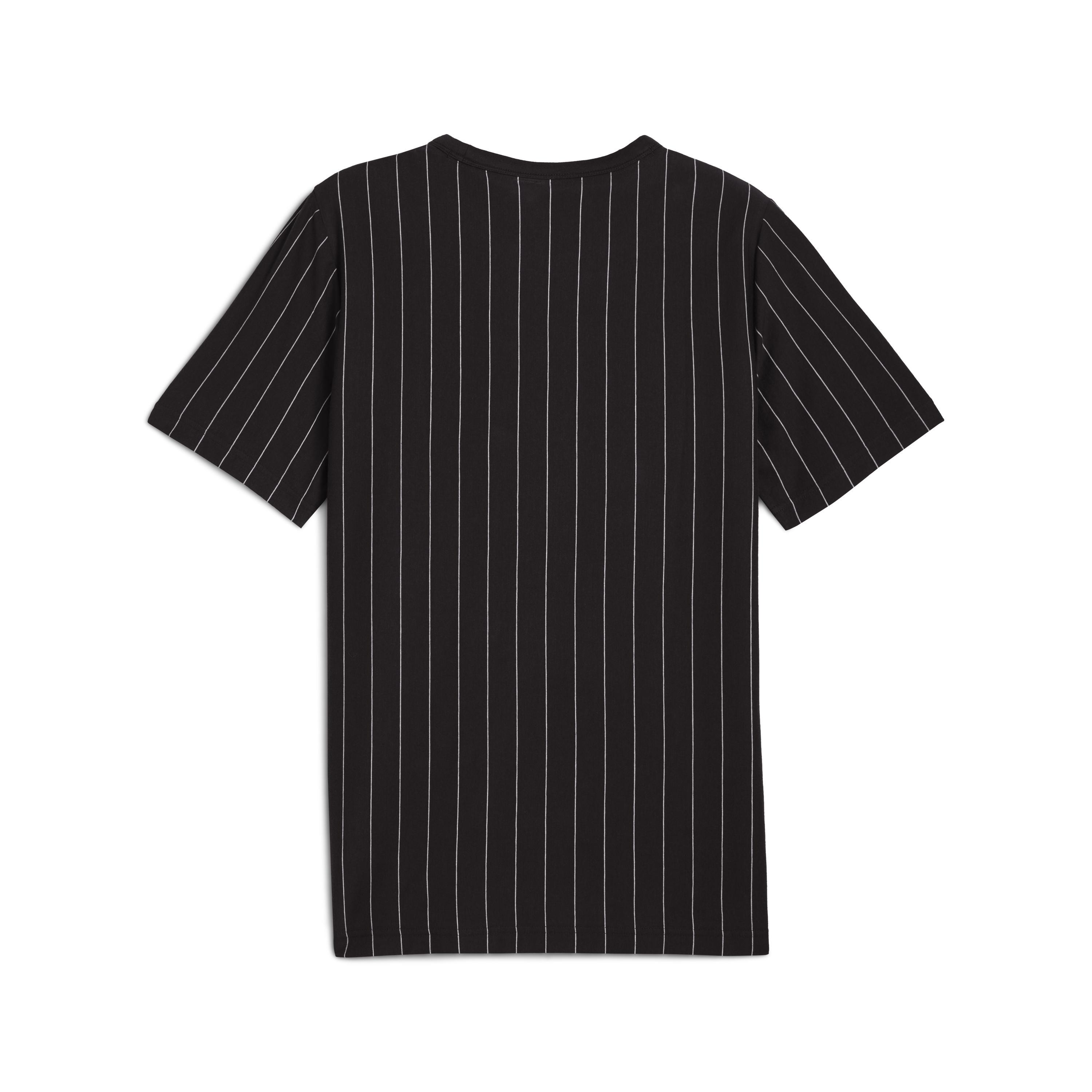 Puma Class Striped Tee Erkek Yetişkin T-shirt