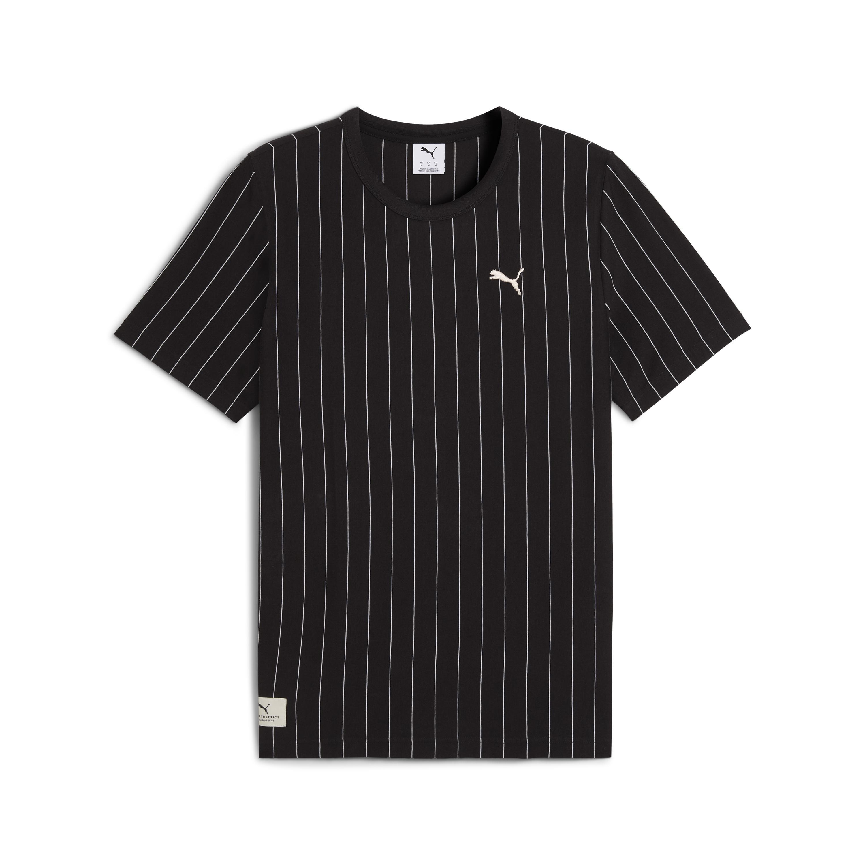 Puma Class Striped Tee Erkek Yetişkin T-shirt