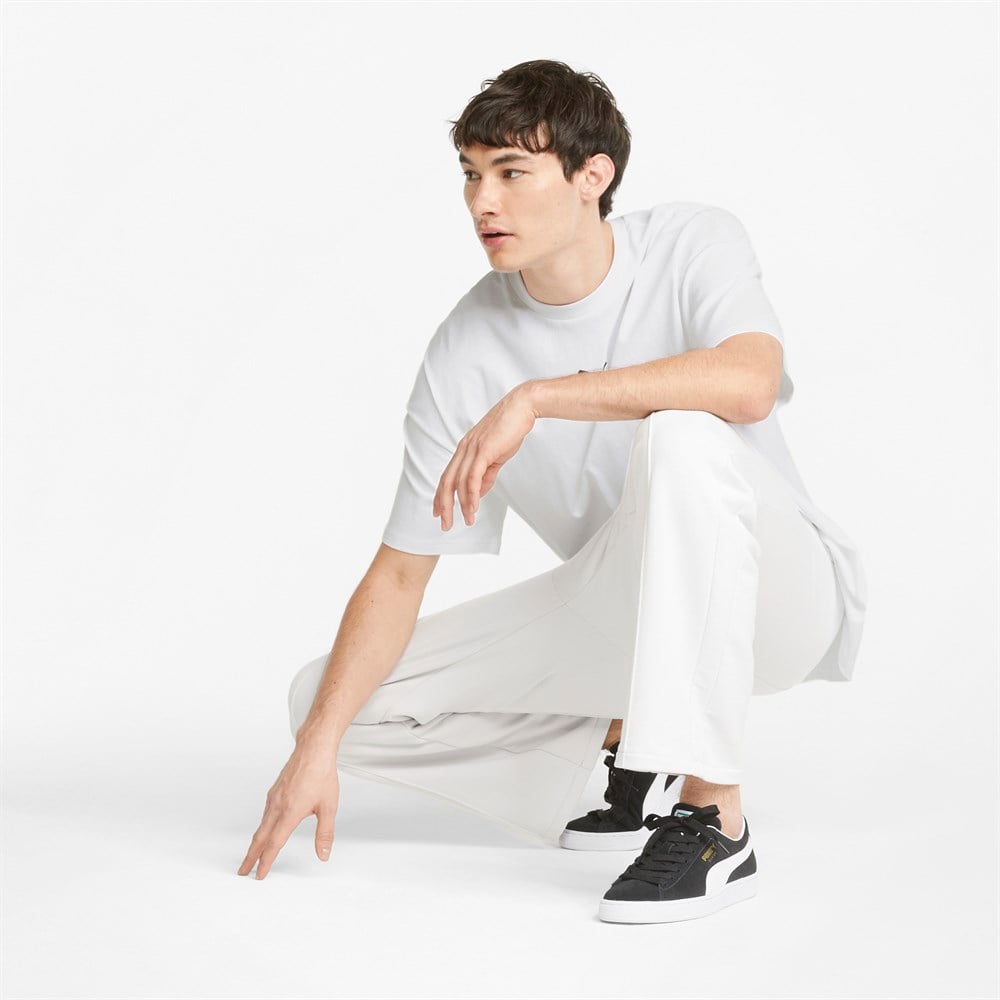 Puma Classics Boxy Tee Erkek Beyaz Günlük T-shirt - 532135-02