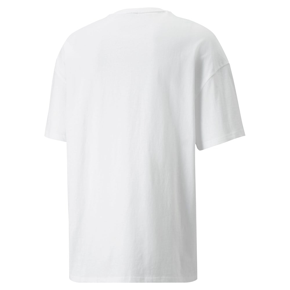 Puma Classics Boxy Tee Erkek Beyaz Günlük T-shirt - 532135-02