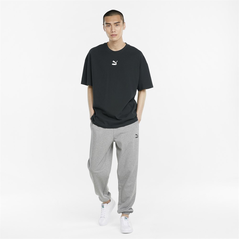 Puma Classics Boxy Tee Erkek Siyah Günlük T-shirt - 532135-01