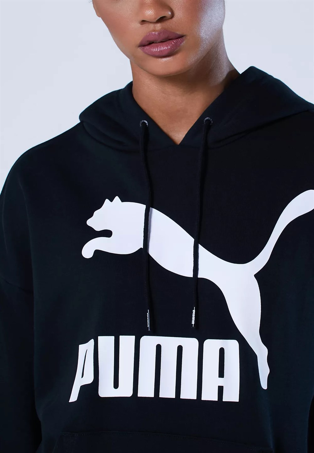 Puma Classics Logo Hoody Regular Fit Kadın Sweatshirts - 59763801
