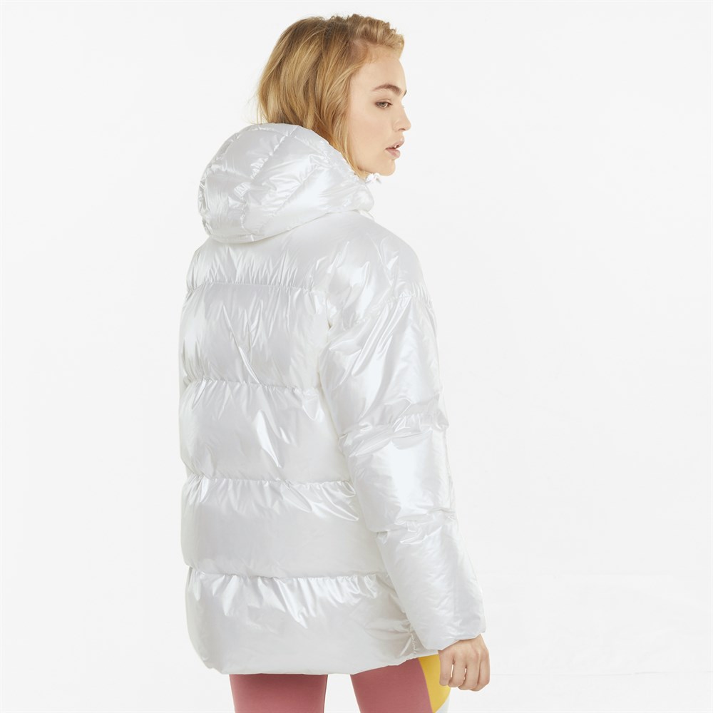 Puma Classics Oversized Jacket Kadın Beyaz Ceket - 58958402