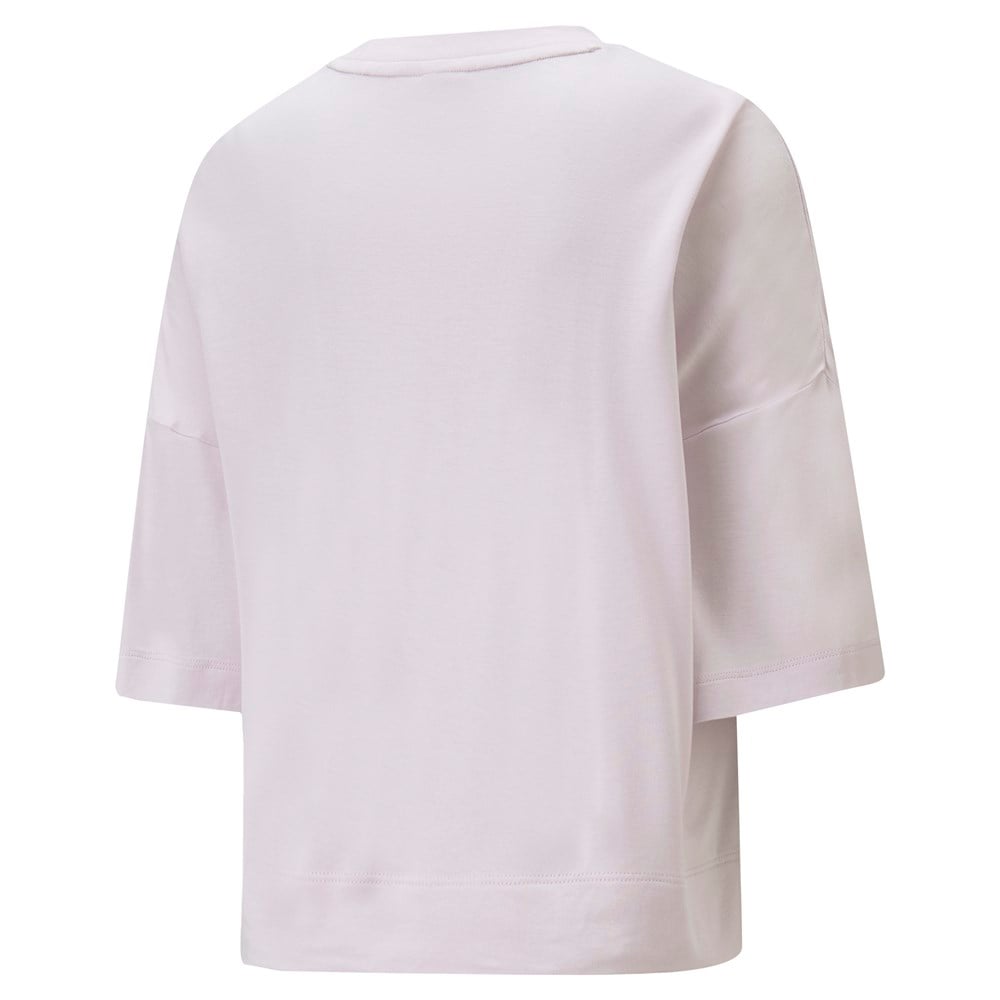 Puma Classics Oversized Splitside Tee Kadın Lila Günlük T-shirt - 533509-17