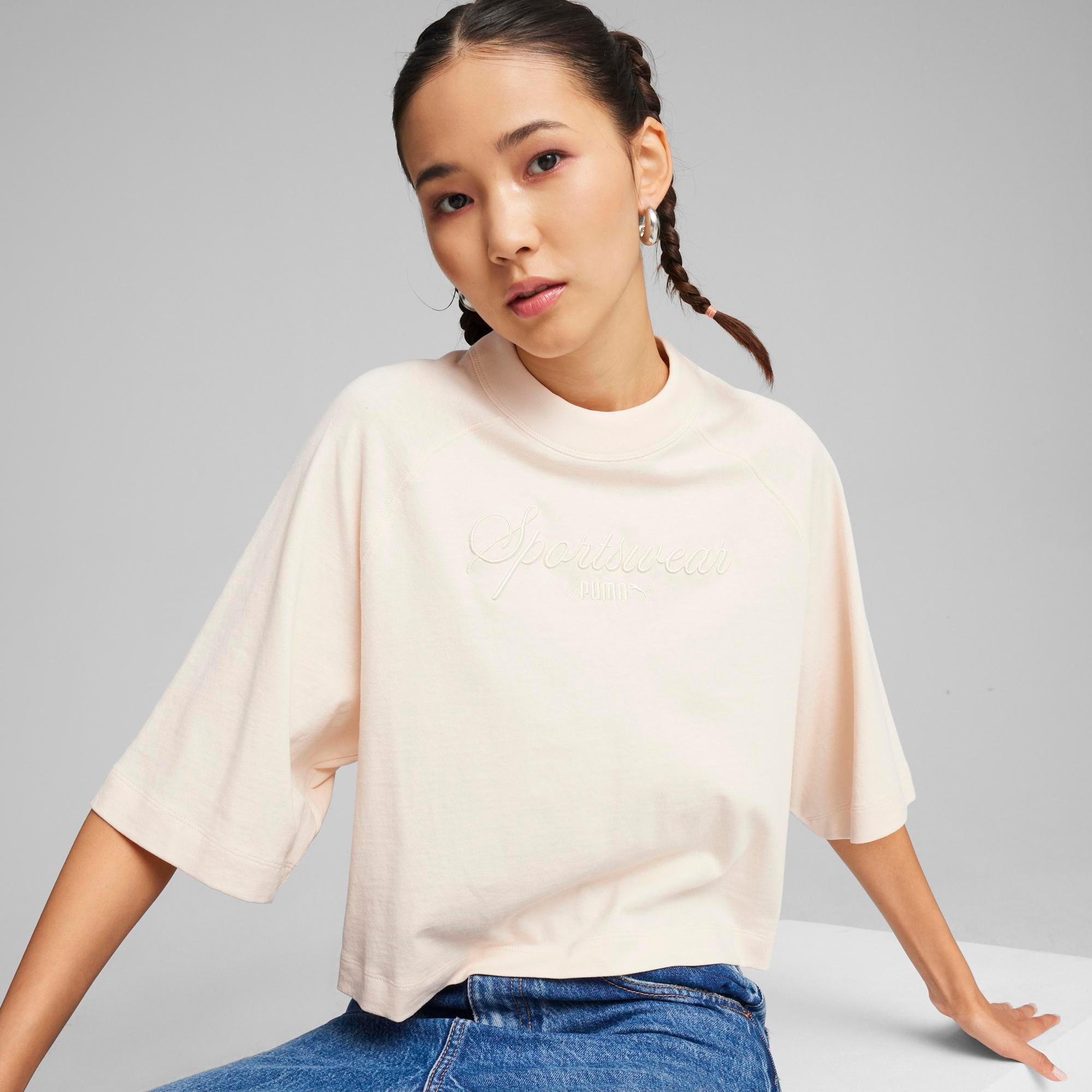 Puma Classics+ Oversized Tee Kadın T-shirt