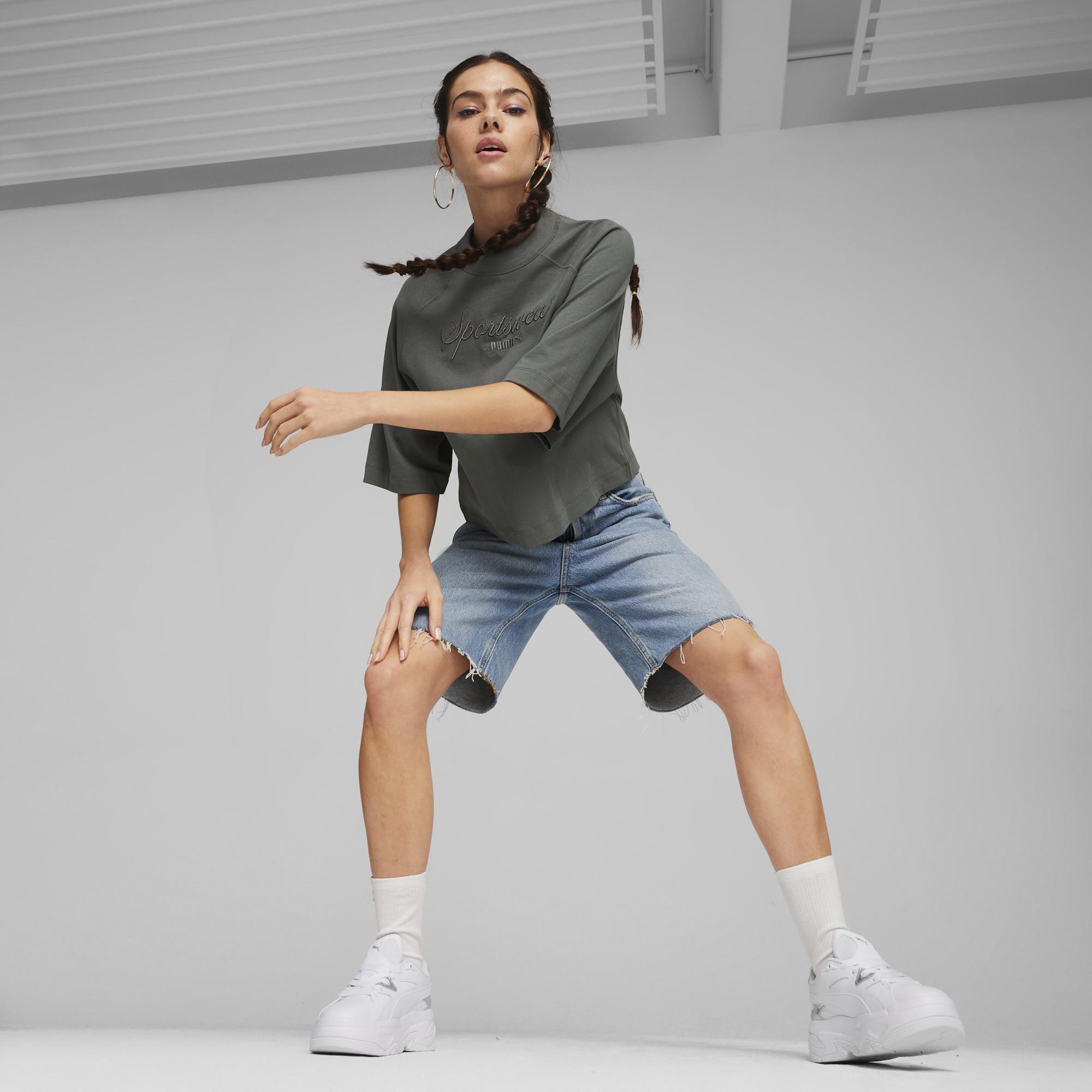 Puma Classics+ Oversized Tee Kadın T-shirt