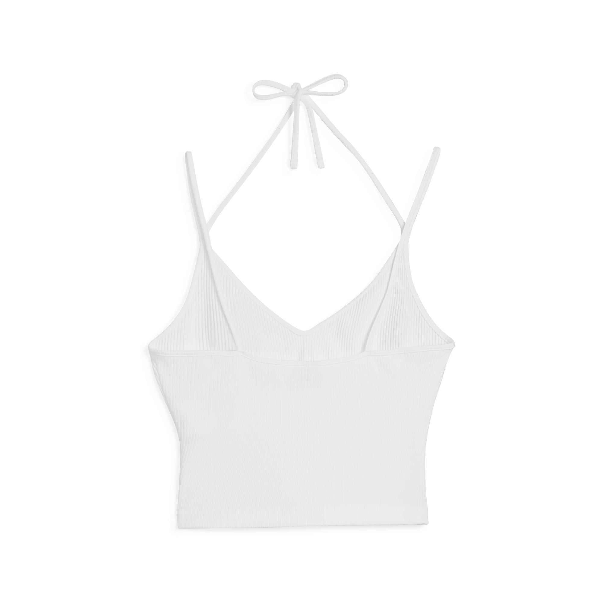 Puma Classics Ribbed Crop Top Kadın Atlet