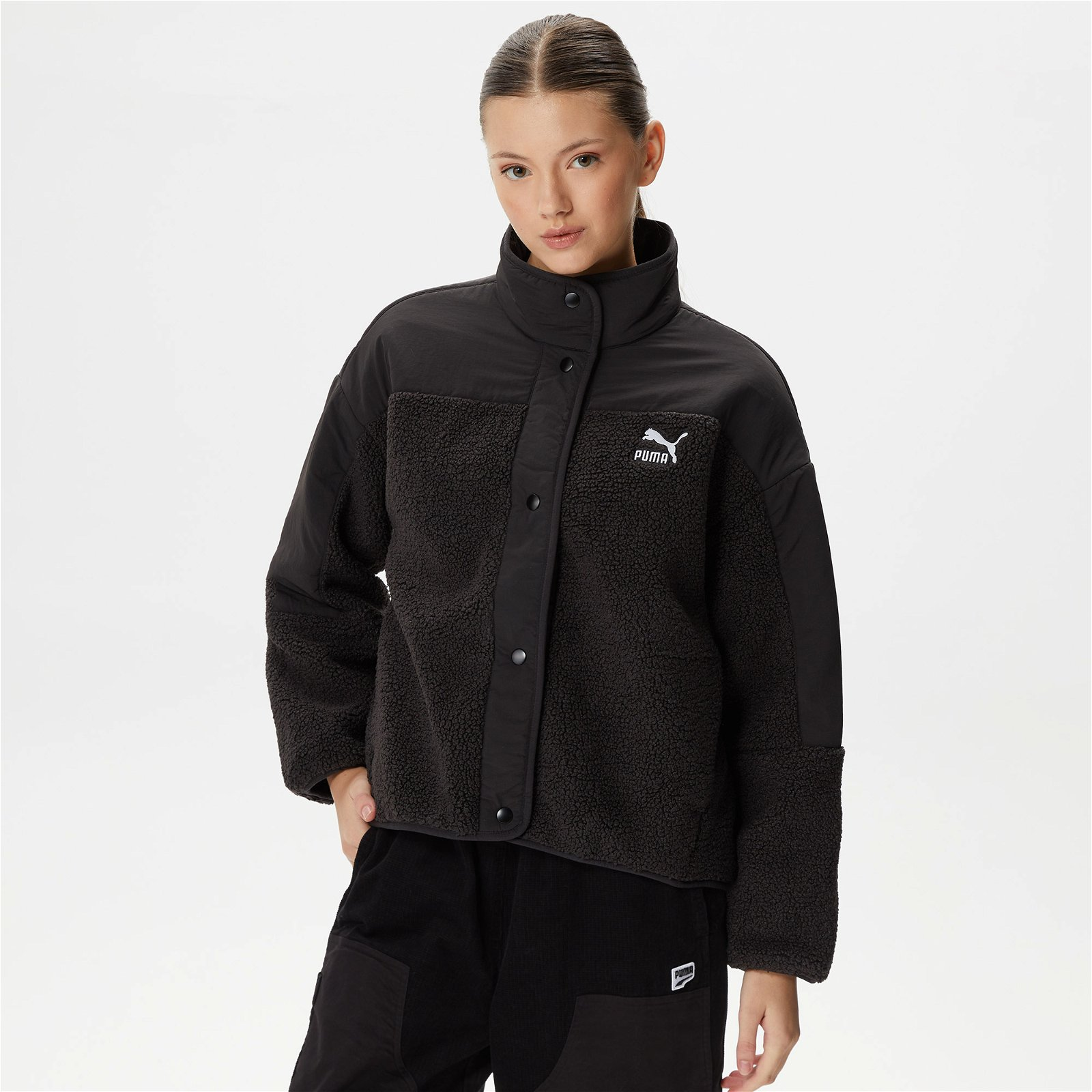 Puma Classics Sherpa Jacket Kadın Ceket