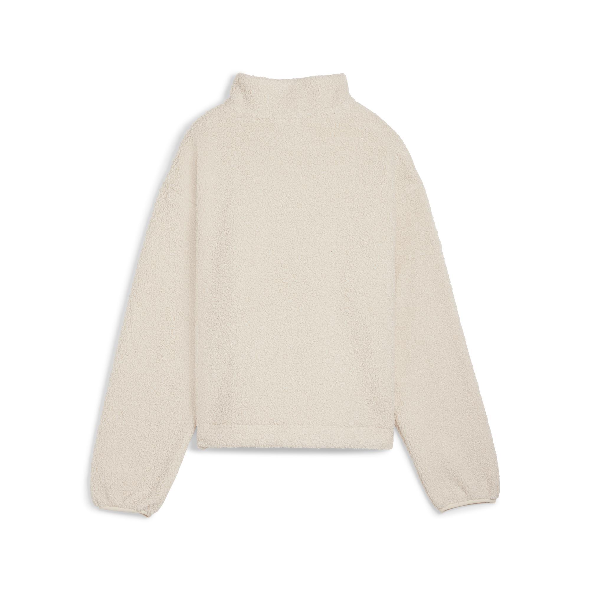 Puma Classics Winterized Half-Zip Kadın Crew Sweatshirt