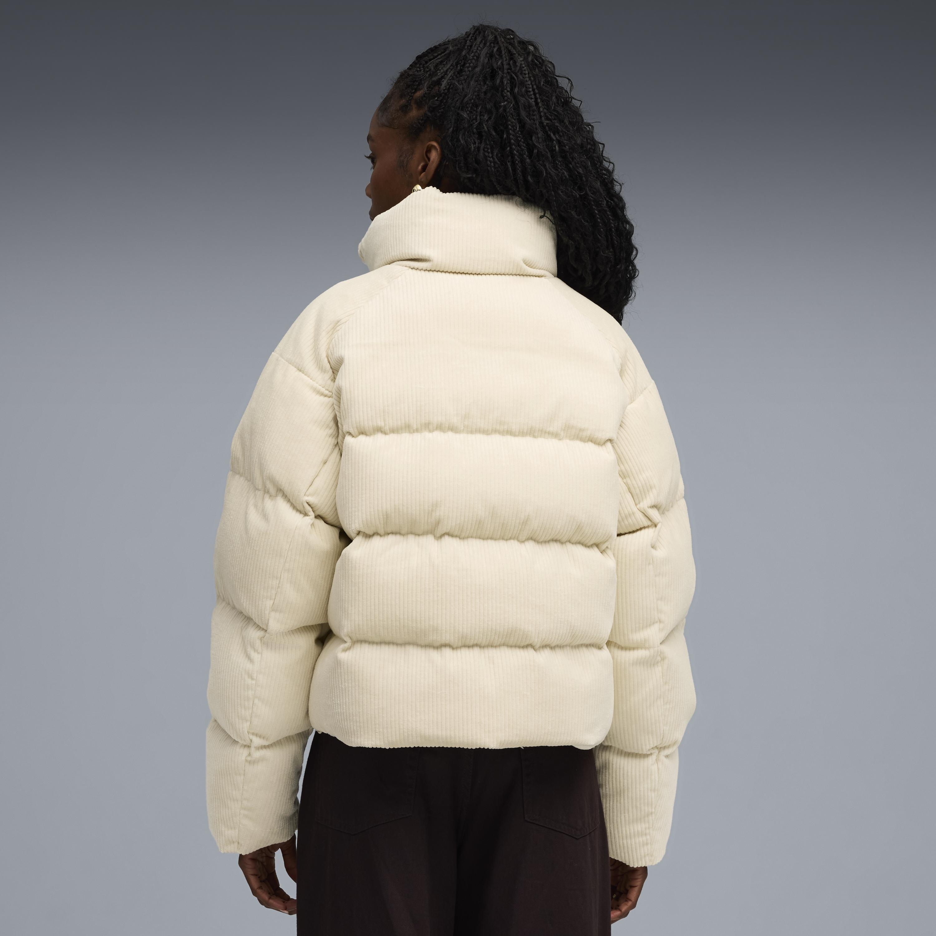 Puma Corduroy Puffer Jacket Kadın Yetişkin Ceket