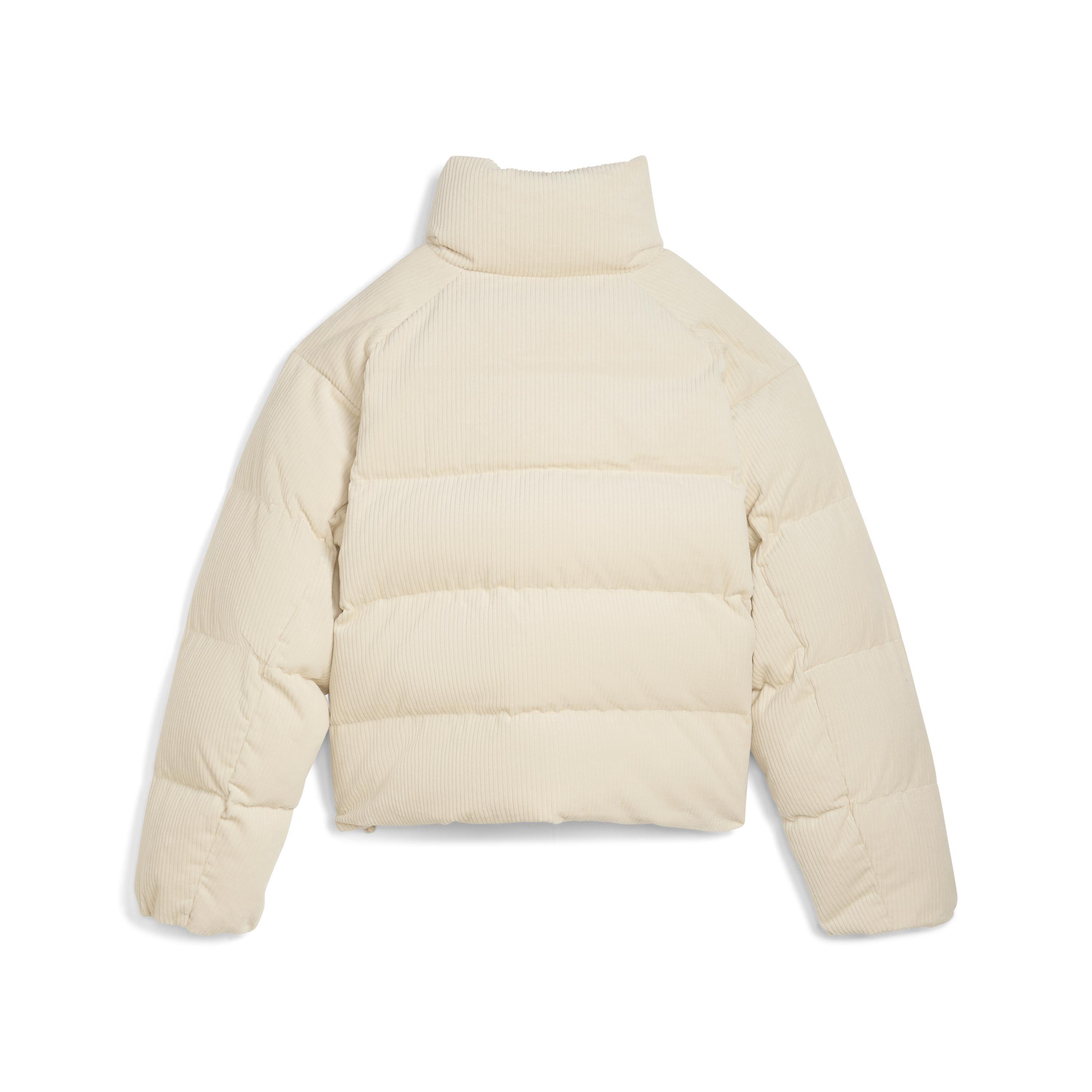 Puma Corduroy Puffer Jacket Kadın Yetişkin Ceket