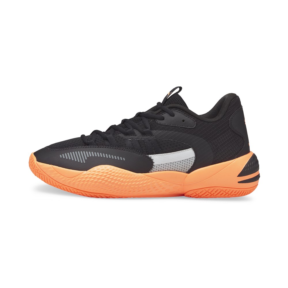 Puma Court Rider 2.0 Erkek Siyah Basketbol Spor Ayakkabı - 376646-01