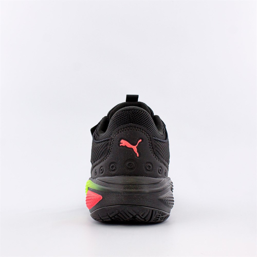 Puma Court Rider Pop Erkek Siyah Basketbol Ayakkabı - 37610701