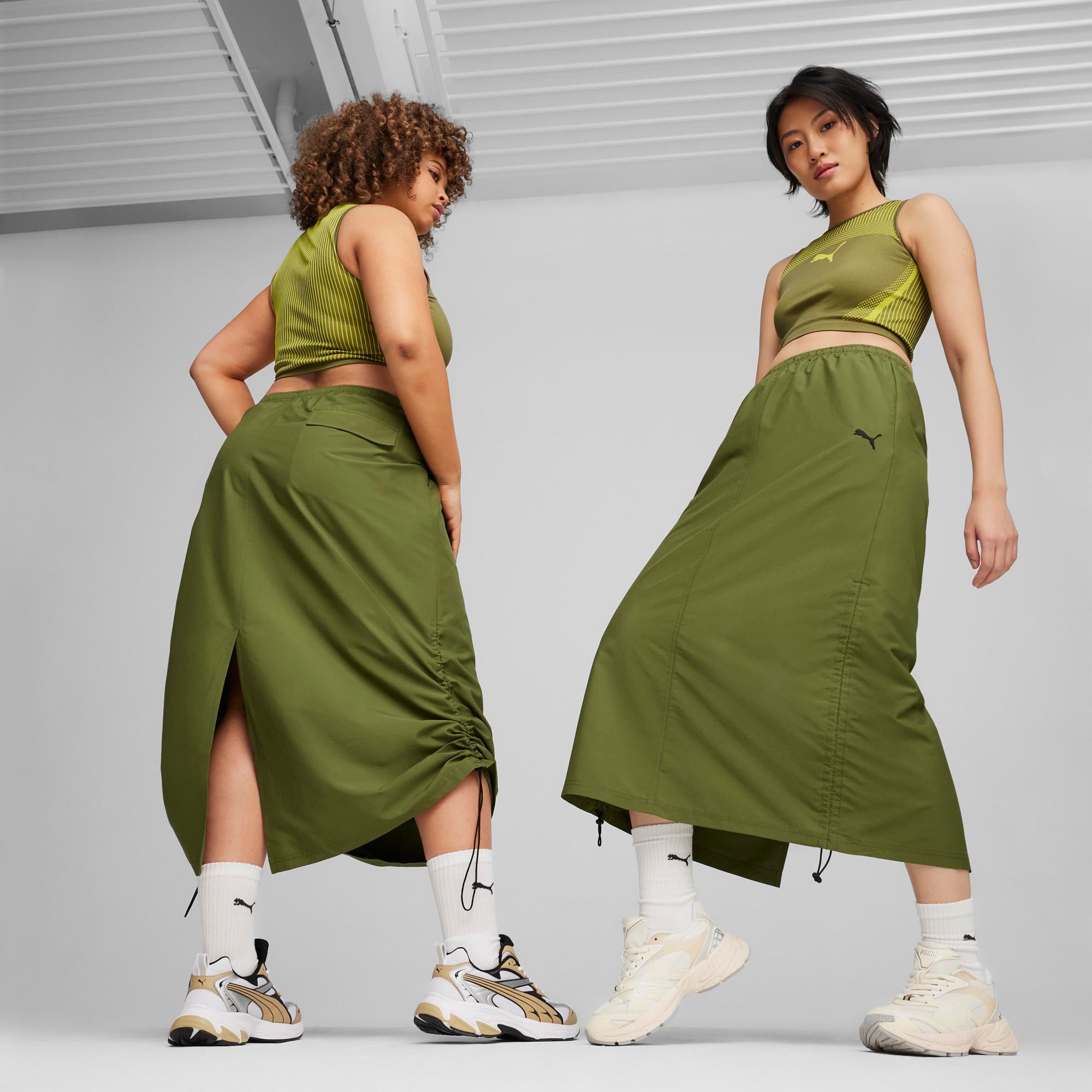 Puma Dare To Midi Woven Skirt Kadın Etek
