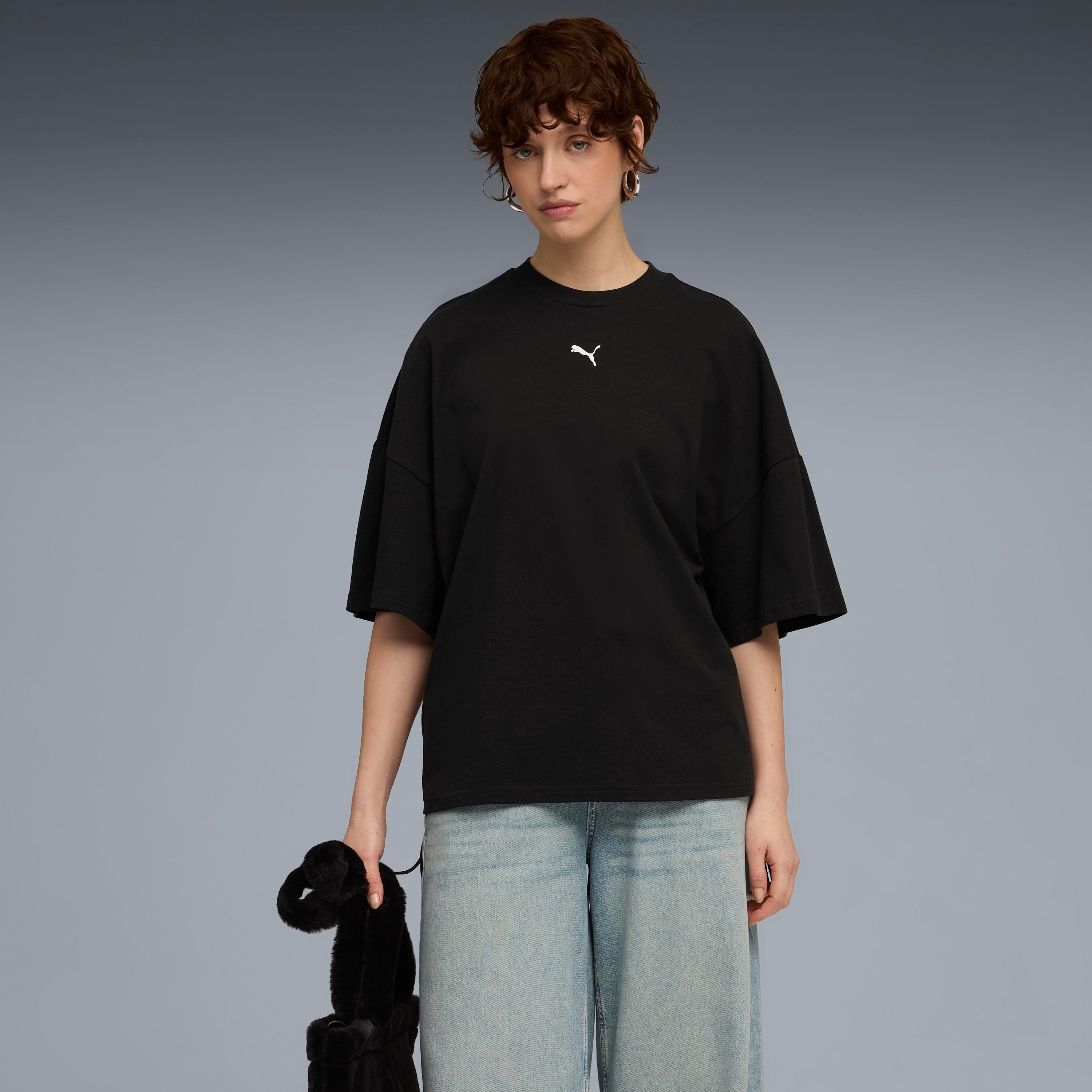 Puma Dare To Oversized Ruched Tee Kadın Yetişkin T-shirt