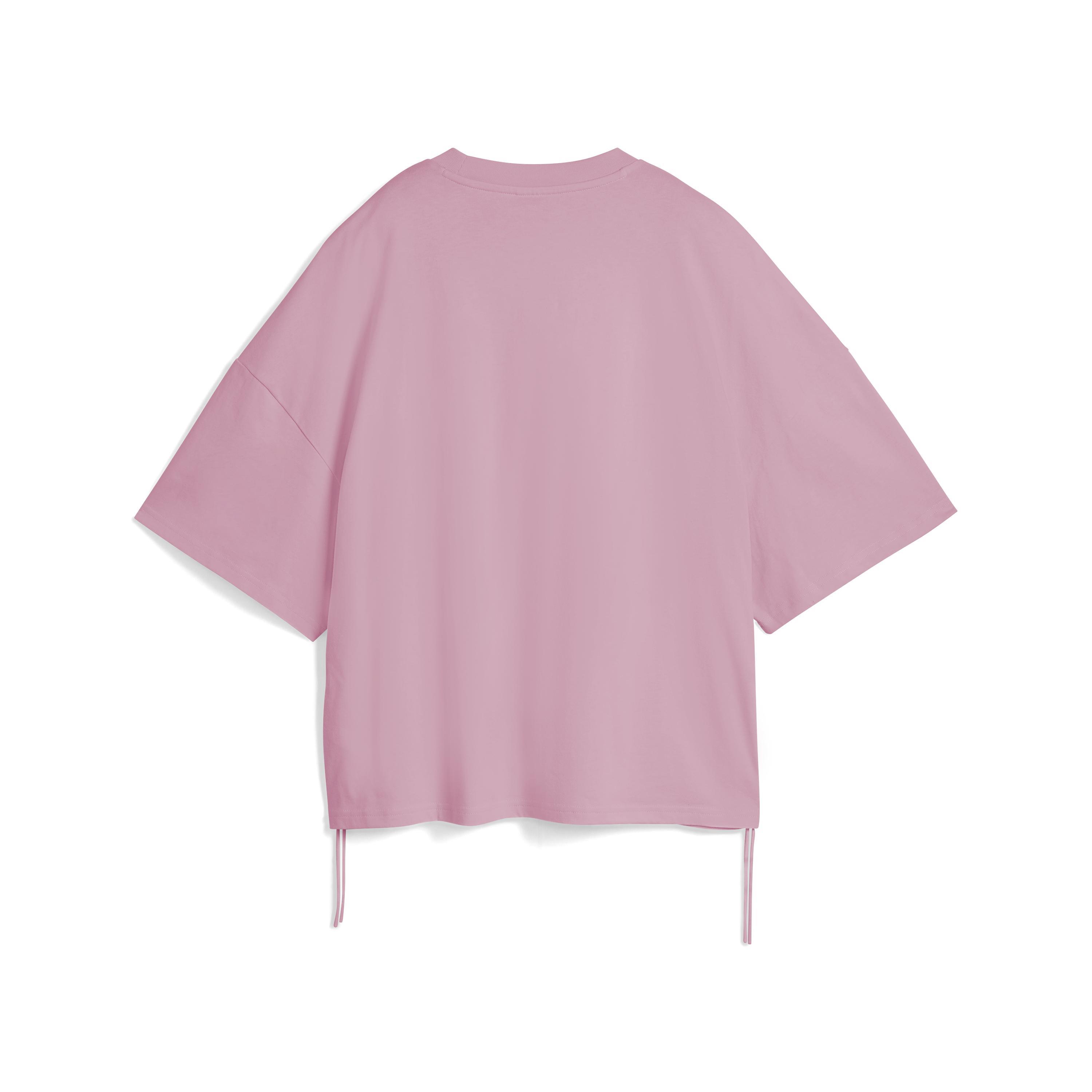 Puma Dare To Oversized Ruched Tee Kadın Yetişkin T-shirt