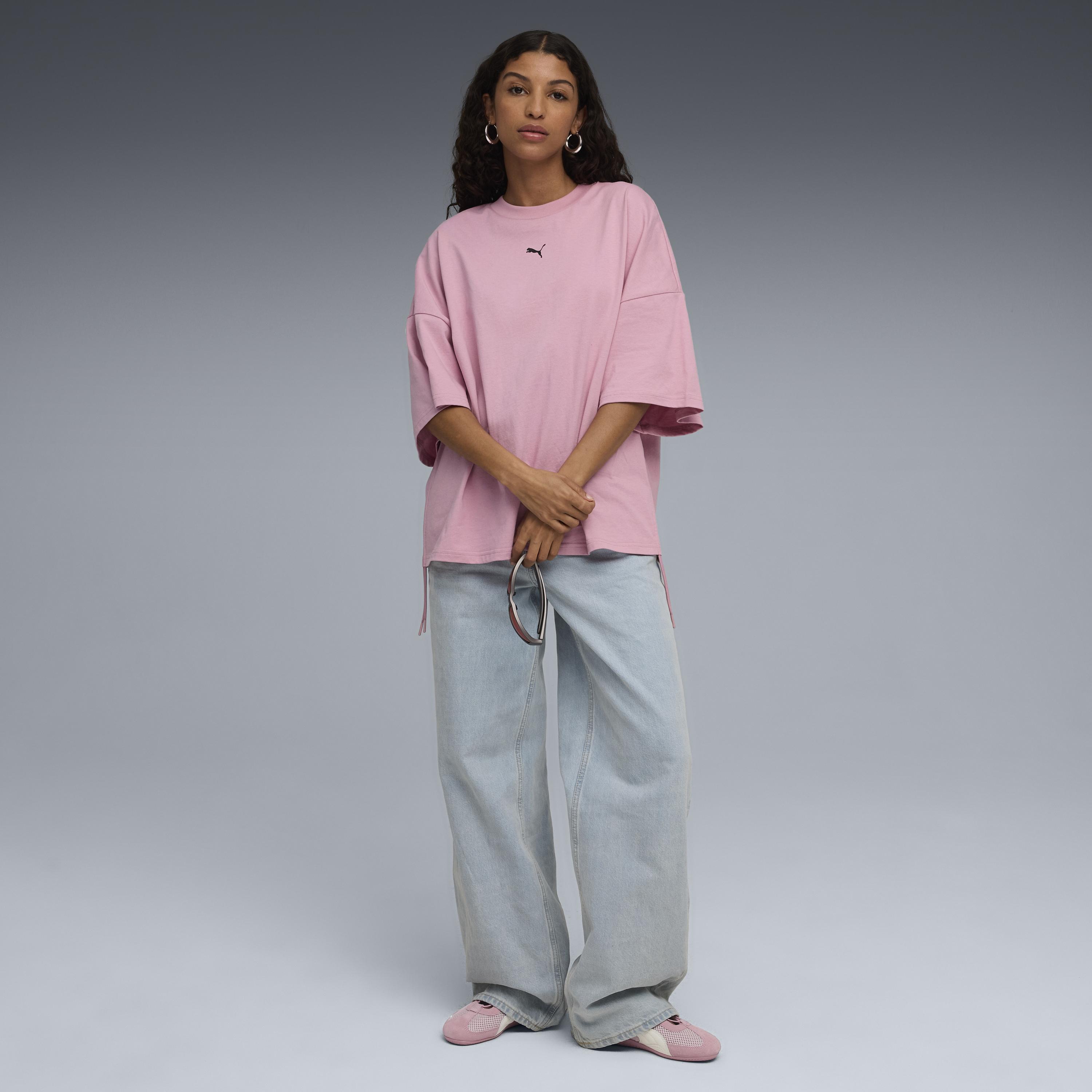 Puma Dare To Oversized Ruched Tee Kadın Yetişkin T-shirt