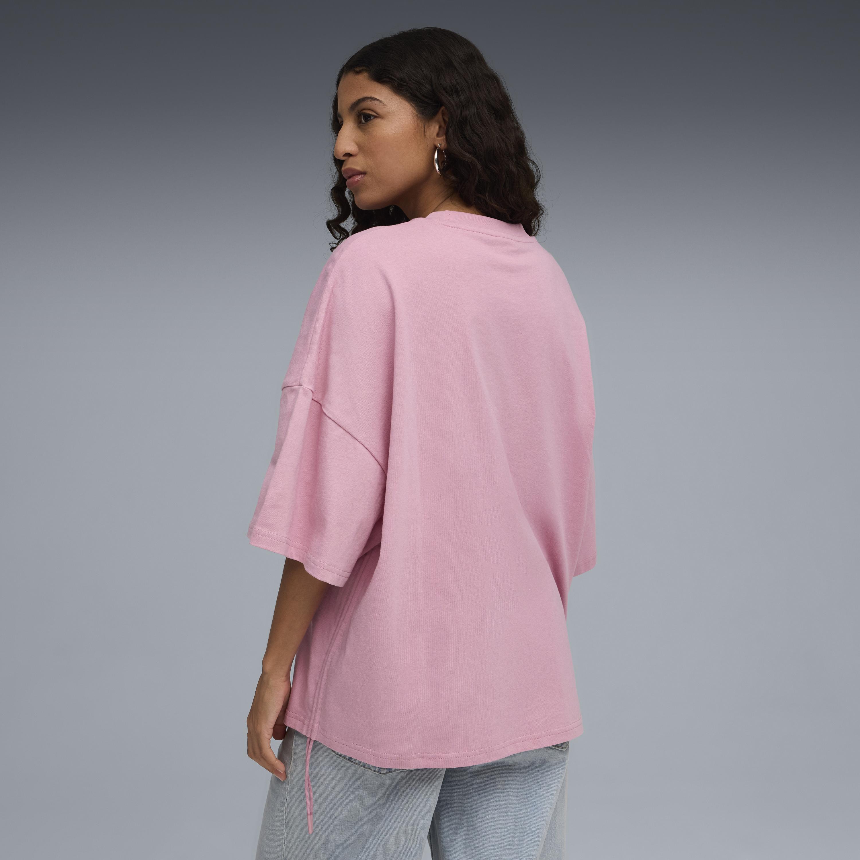 Puma Dare To Oversized Ruched Tee Kadın Yetişkin T-shirt