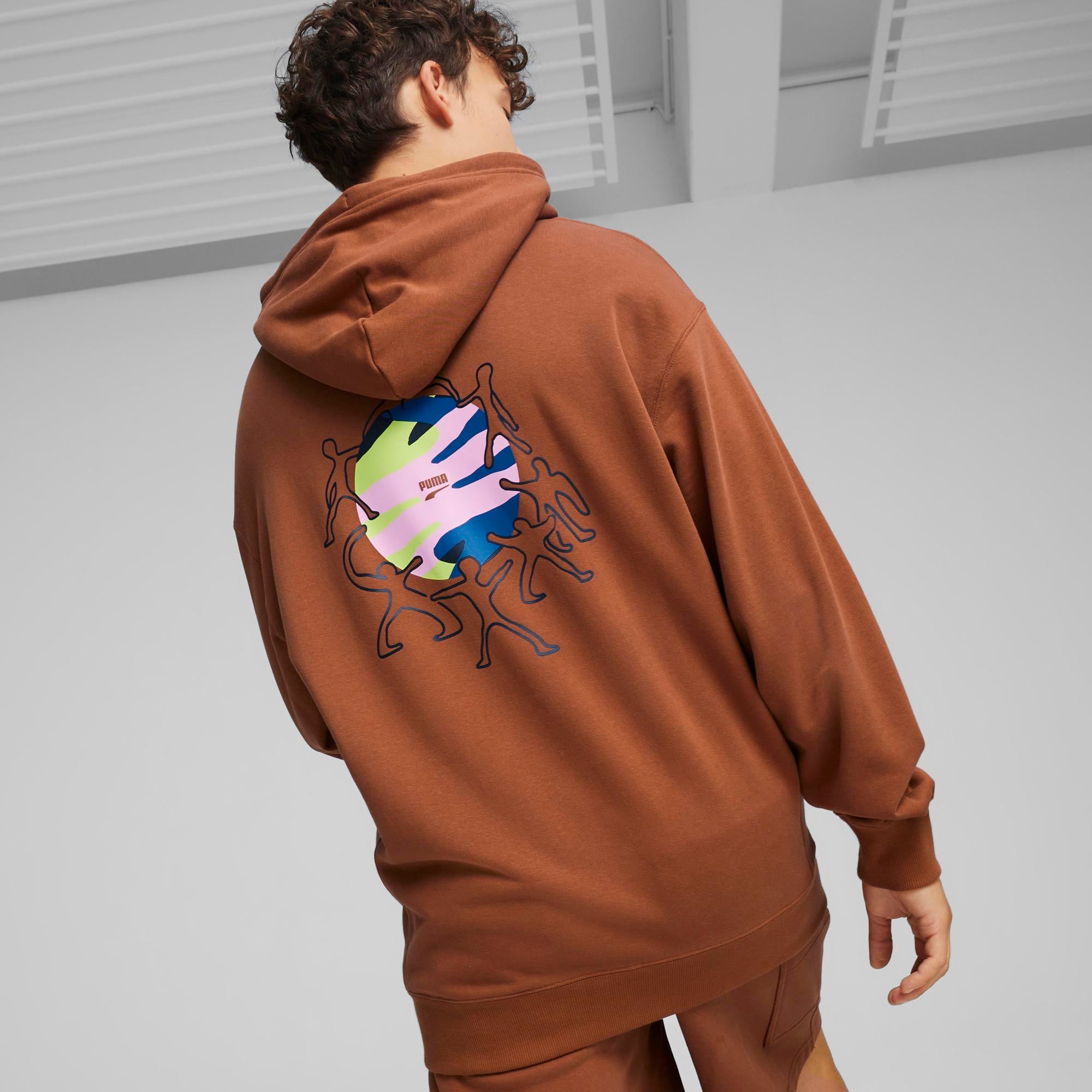 Puma Downtown Graphic Hoodie Erkek Sweatshirt