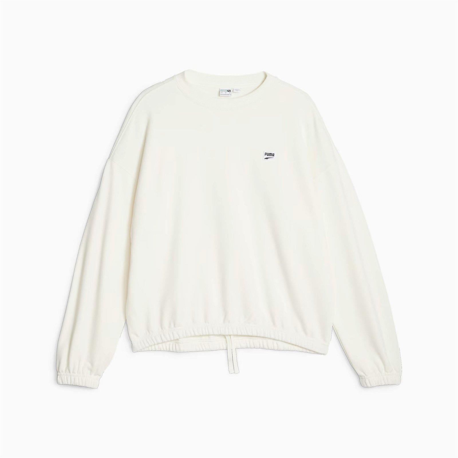 Puma Downtown Oversized Crew  Kadın Sweatshirt