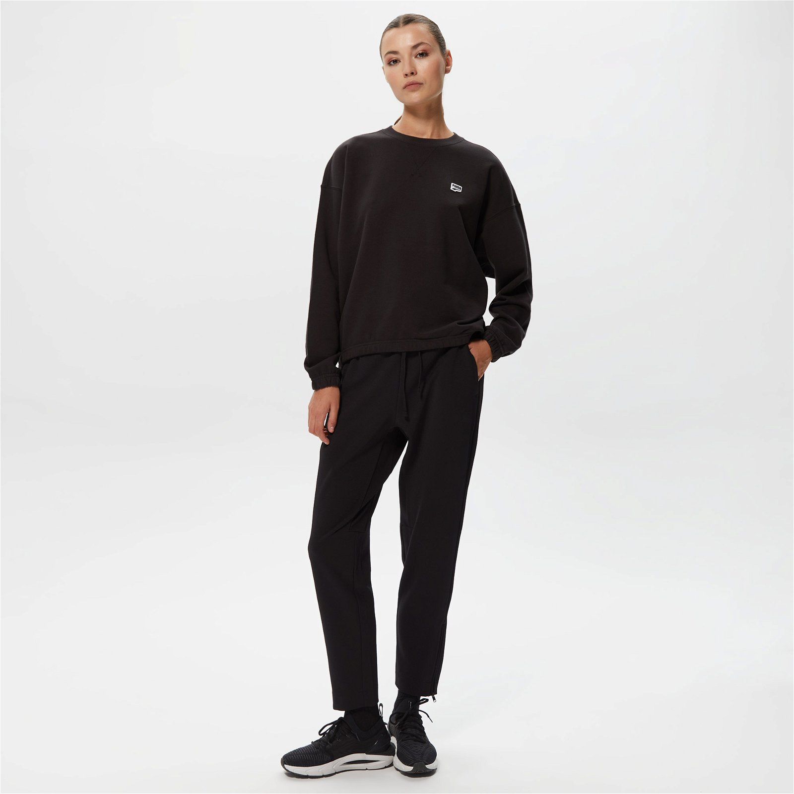 Puma Downtown Oversized Crew  Kadın Sweatshirt