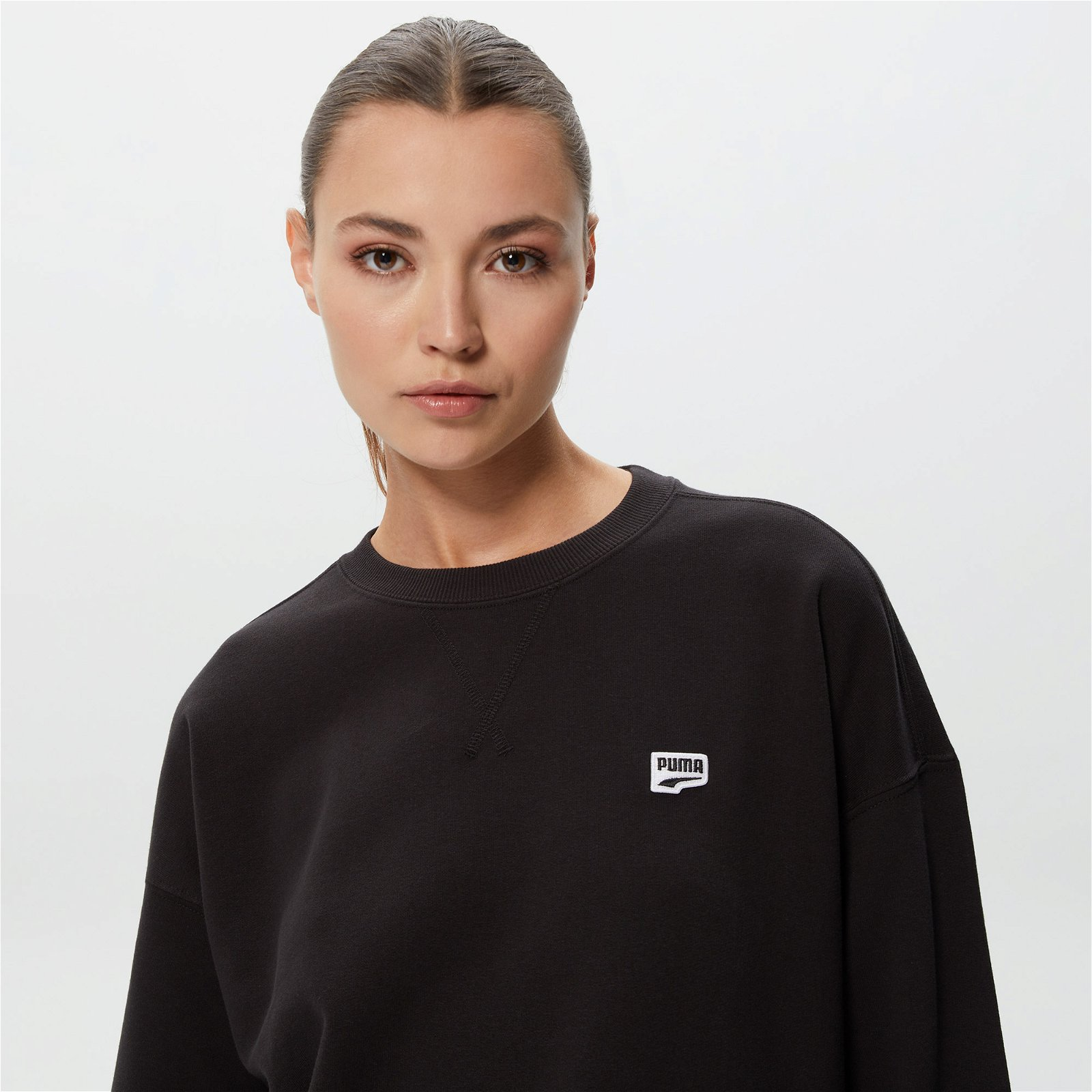 Puma Downtown Oversized Crew  Kadın Sweatshirt