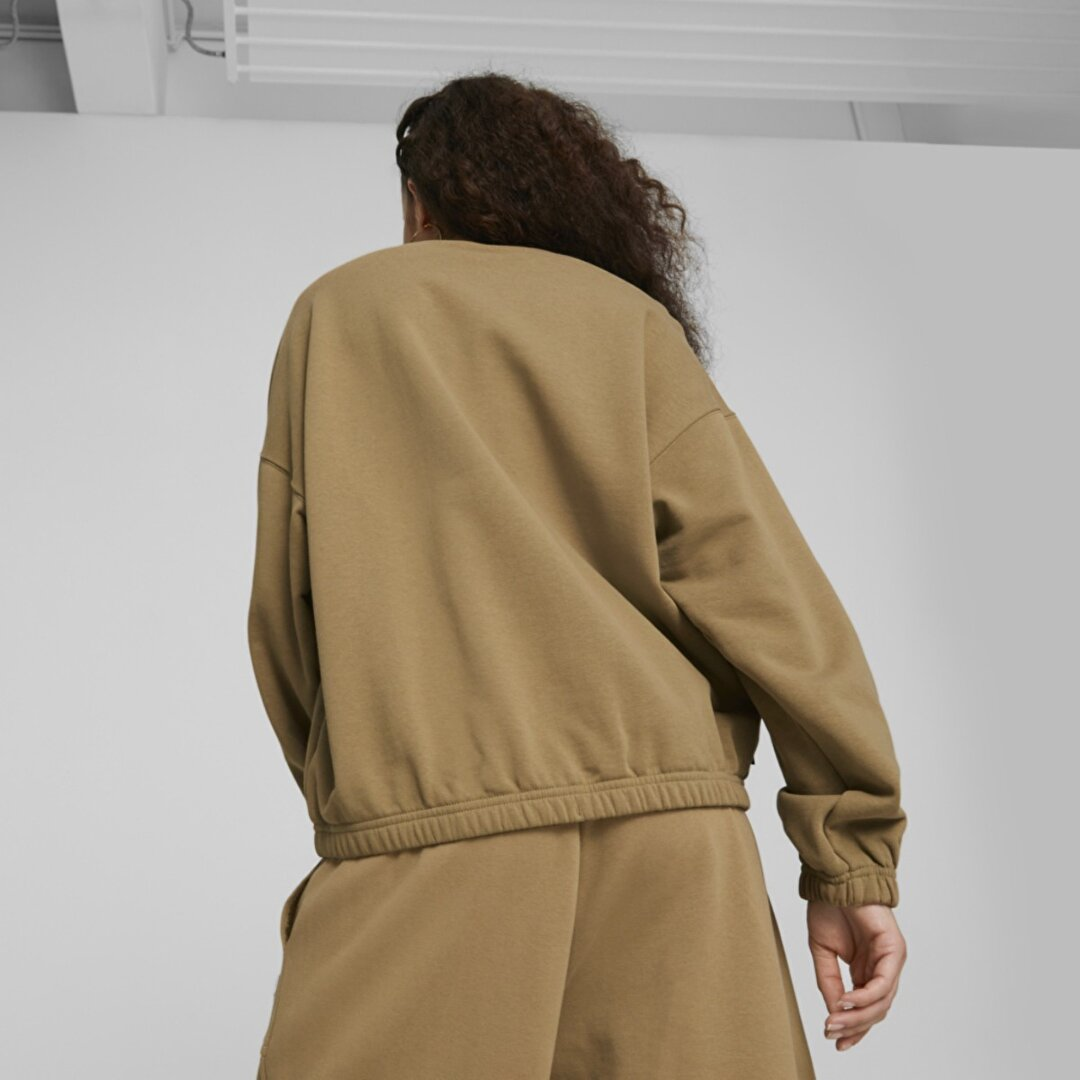 Puma Downtown Oversized Graphic Kadın Sweatshirt