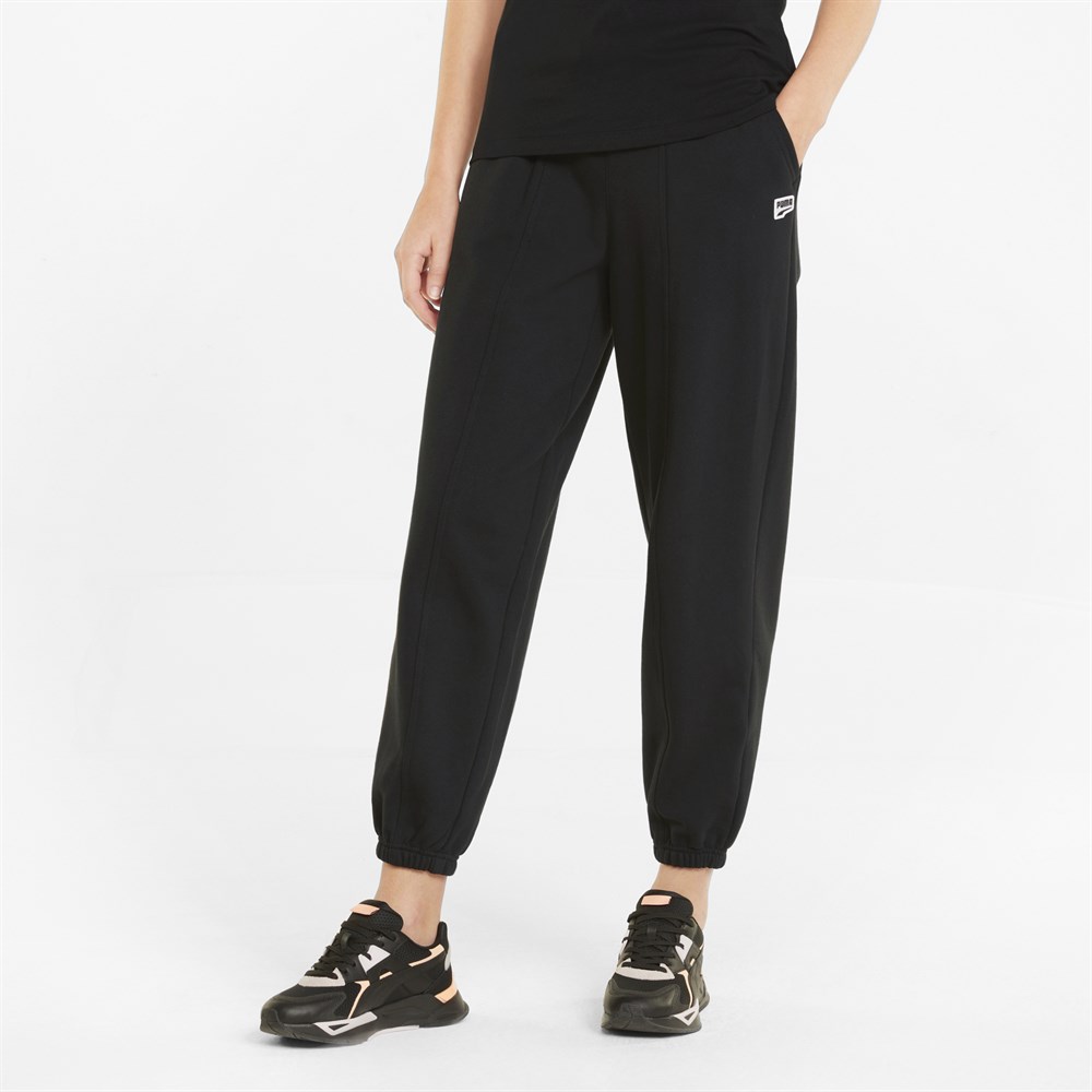 Puma Downtown Sweatpants Tr Kadın Siyah Günlük Eşofman Altı - 533586-01