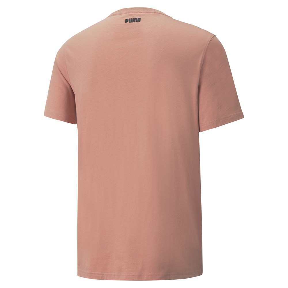 Puma Dylan Ss Tee 1 Erkek Pembe Günlük T-shirt - 532730-07