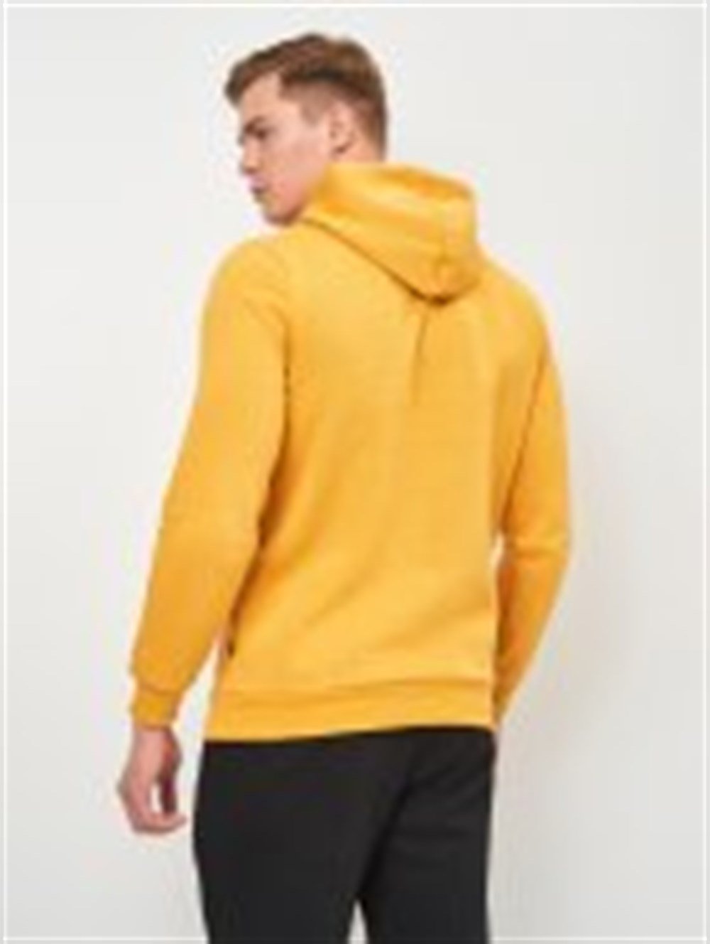 Puma Ess Big Logo Hoodie Fl (S) Erkek Sarı Sweatshirt - 58668737