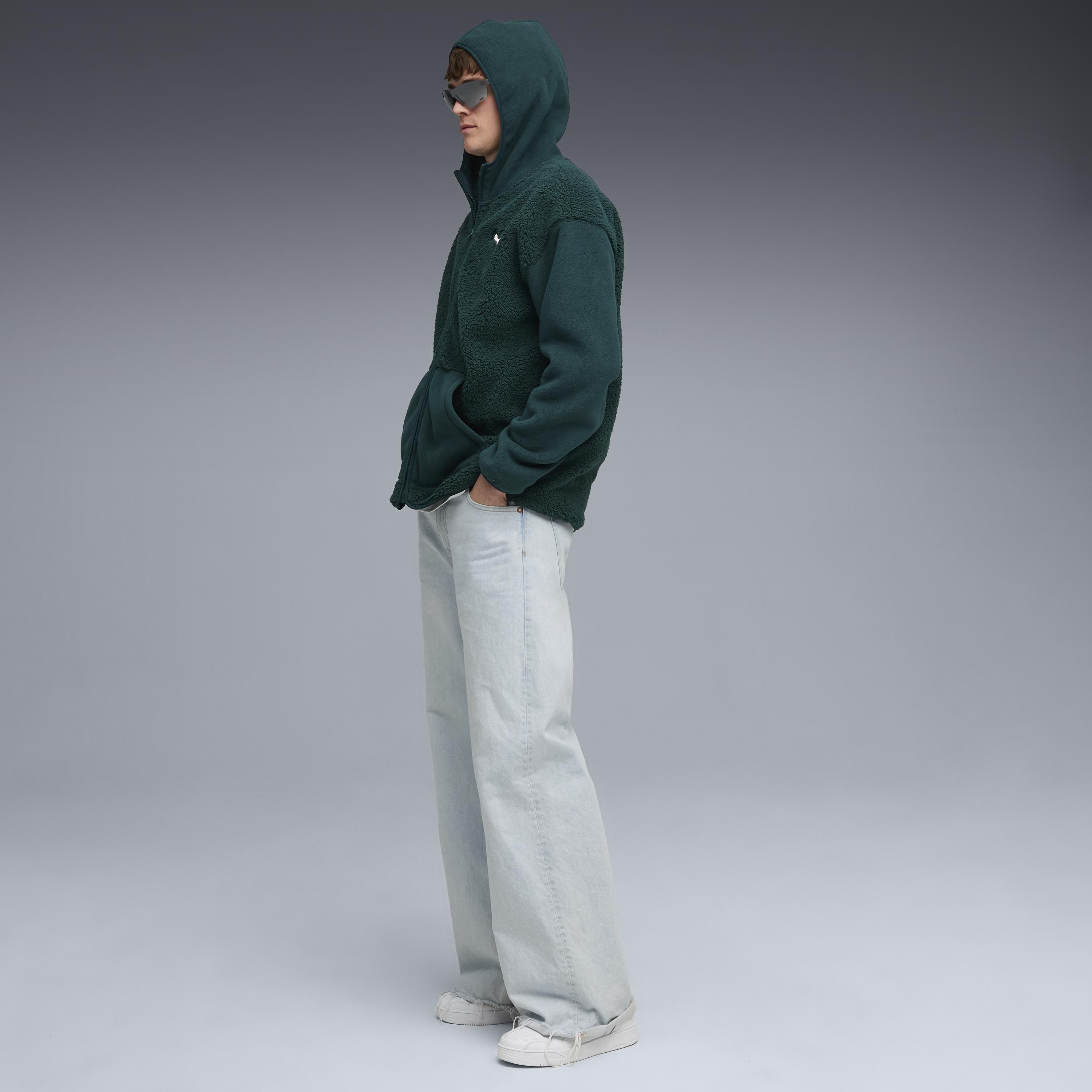 Puma Ess Elevated Full-Zip Hoodie Erkek Yetişkin Ceket