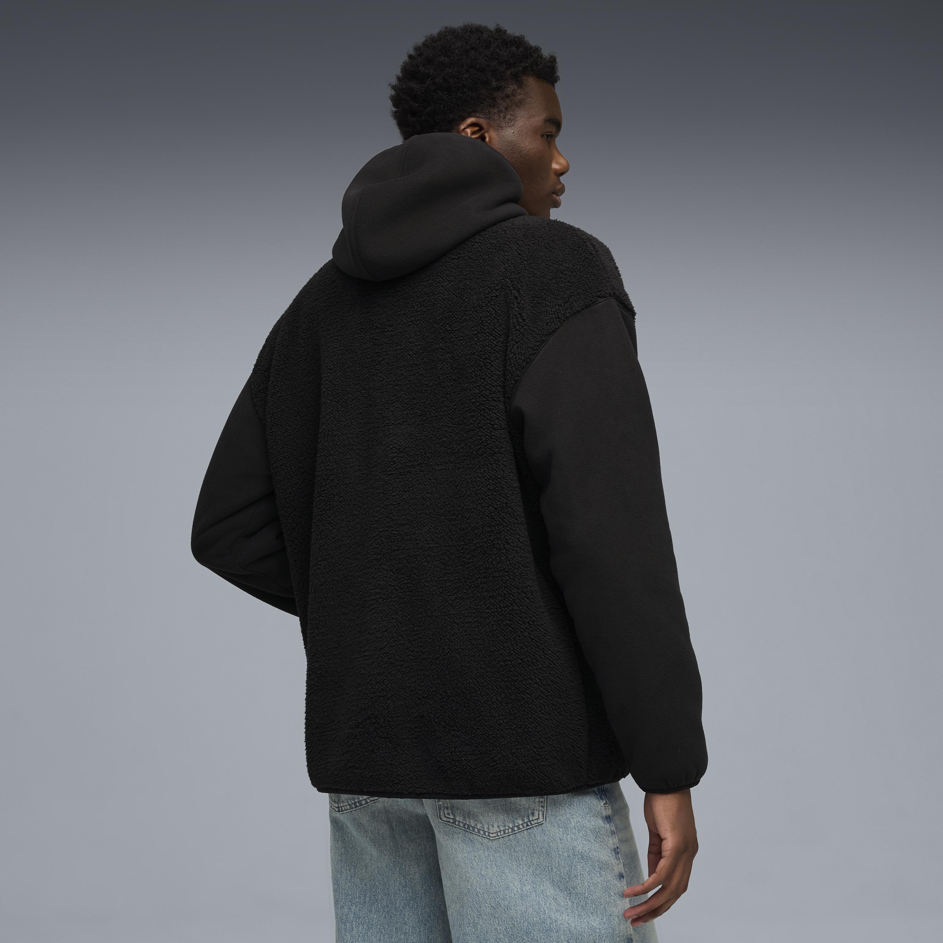 Puma Ess Elevated Full-Zip Hoodie Erkek Yetişkin Ceket
