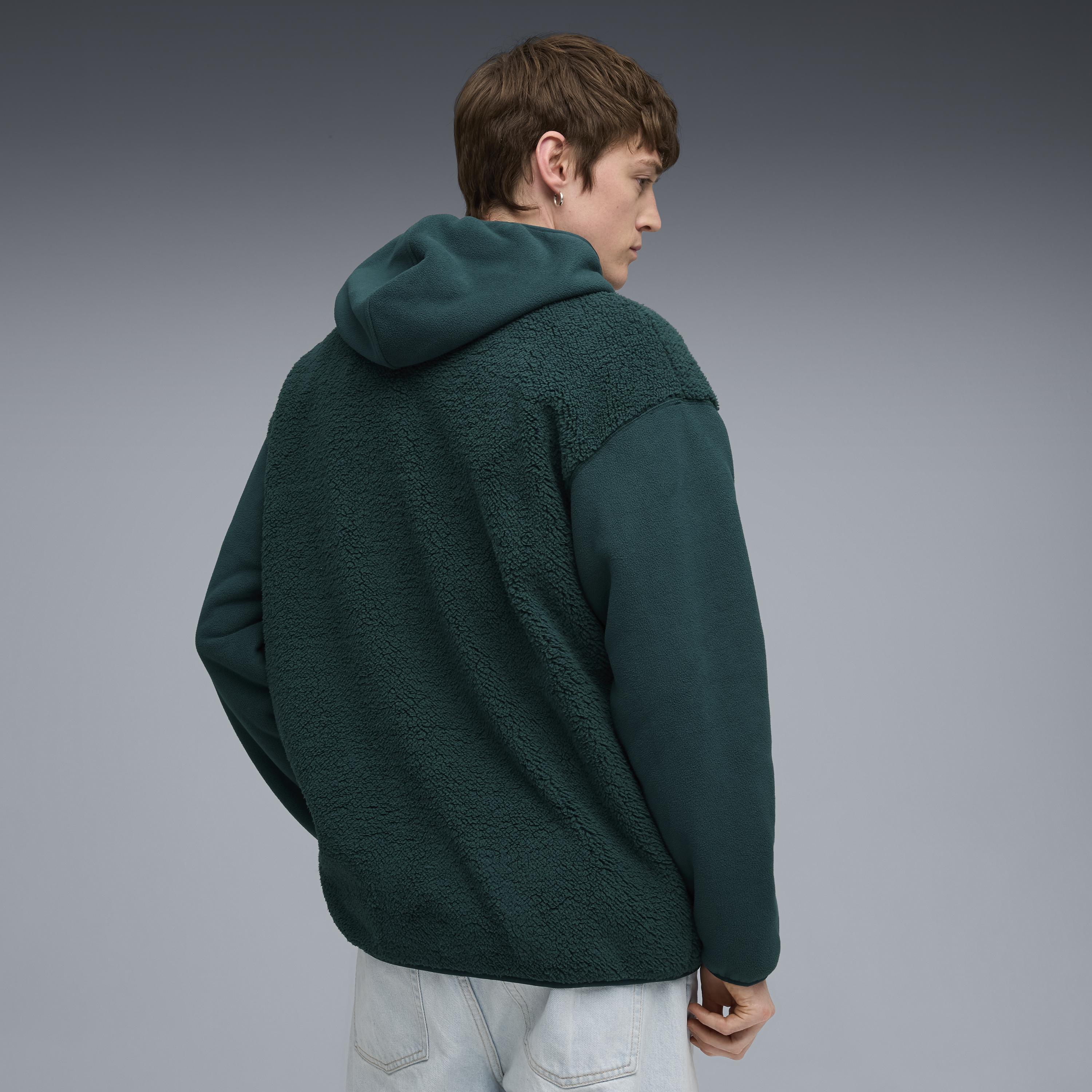 Puma Ess Elevated Full-Zip Hoodie Erkek Yetişkin Ceket