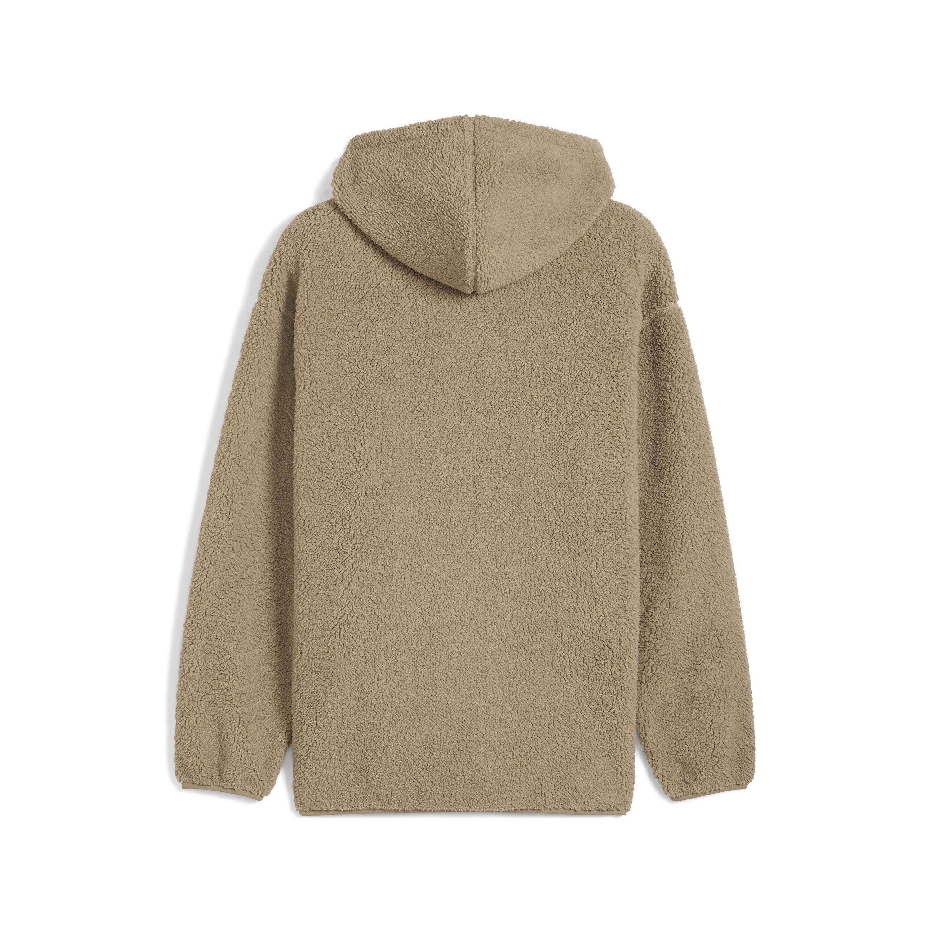 Puma Ess Elevated Sherpa Hoodie Erkek Yetişkin Sweatshirt