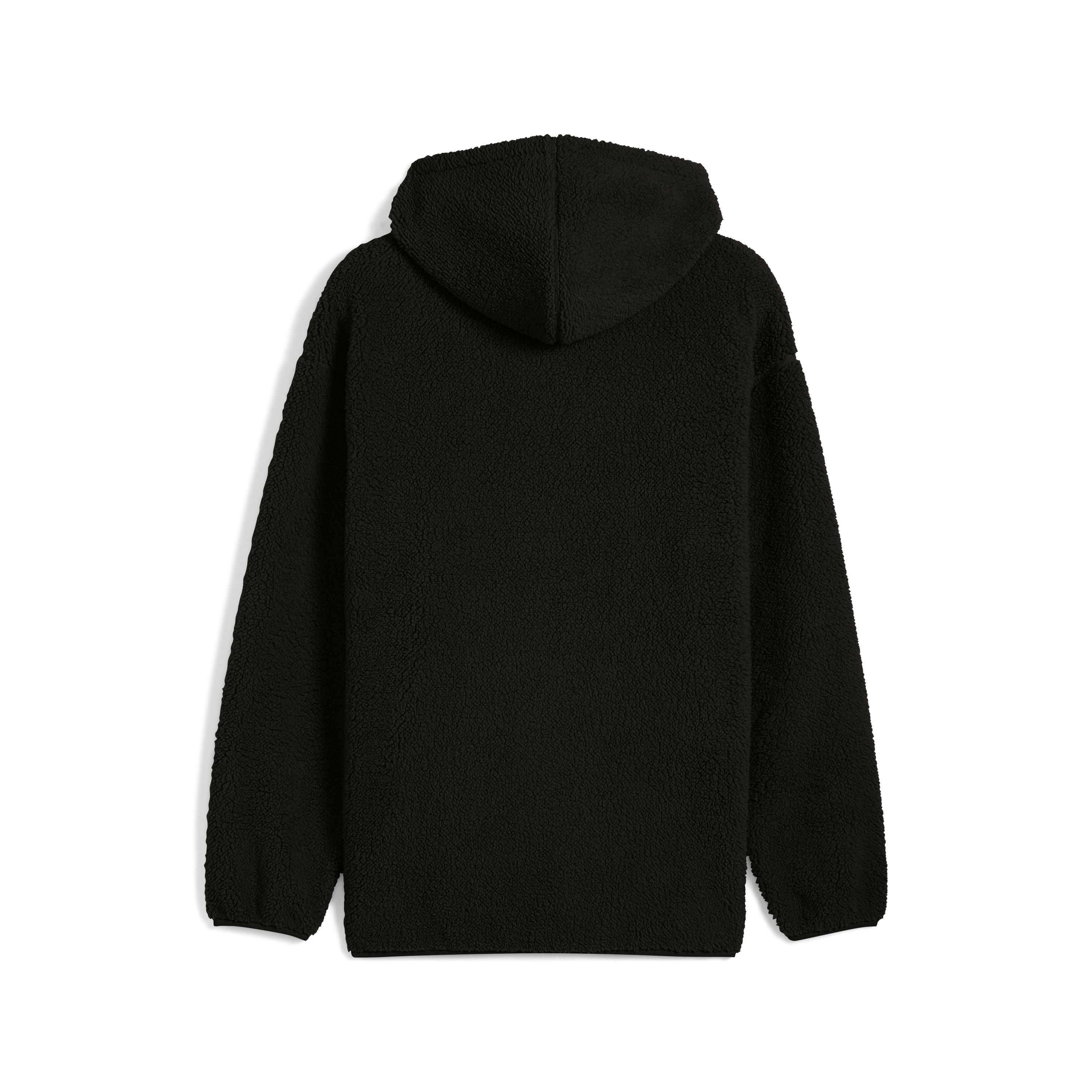 Puma Ess Elevated Sherpa Hoodie Erkek Yetişkin Sweatshirt