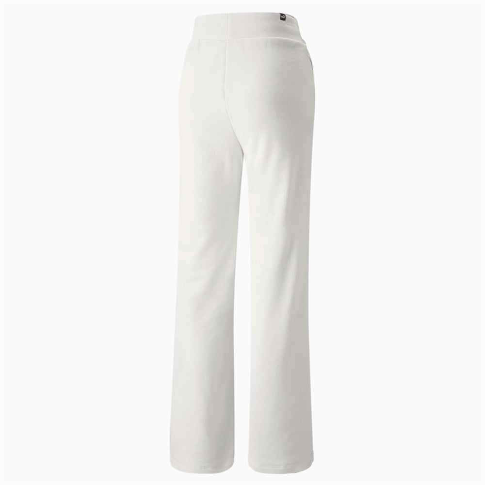 Puma Ess+ Embroidery Wide Pants Tr Kadın Krem Günlük Eşofman Altı - 848333-99