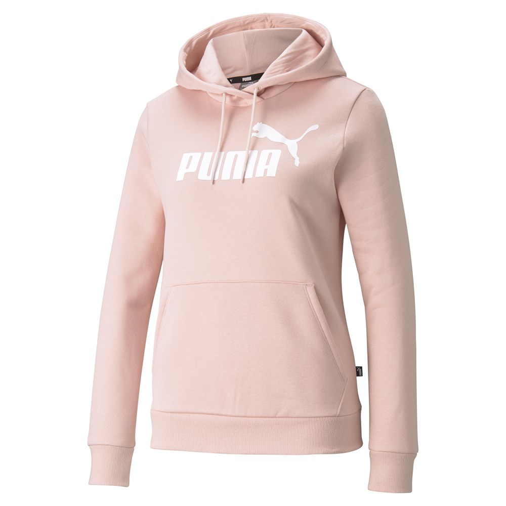 Puma Ess Logo Hoodie Tr (S) Kadın Pembe Sweatshirt - 58679736