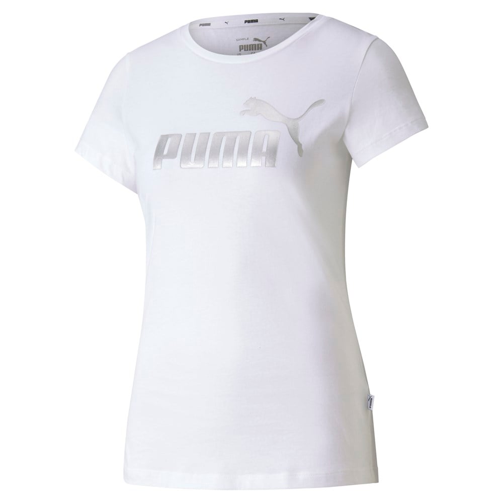 Puma Ess+ Metallic Tee Kadın Üst & T-shirt - 58240752