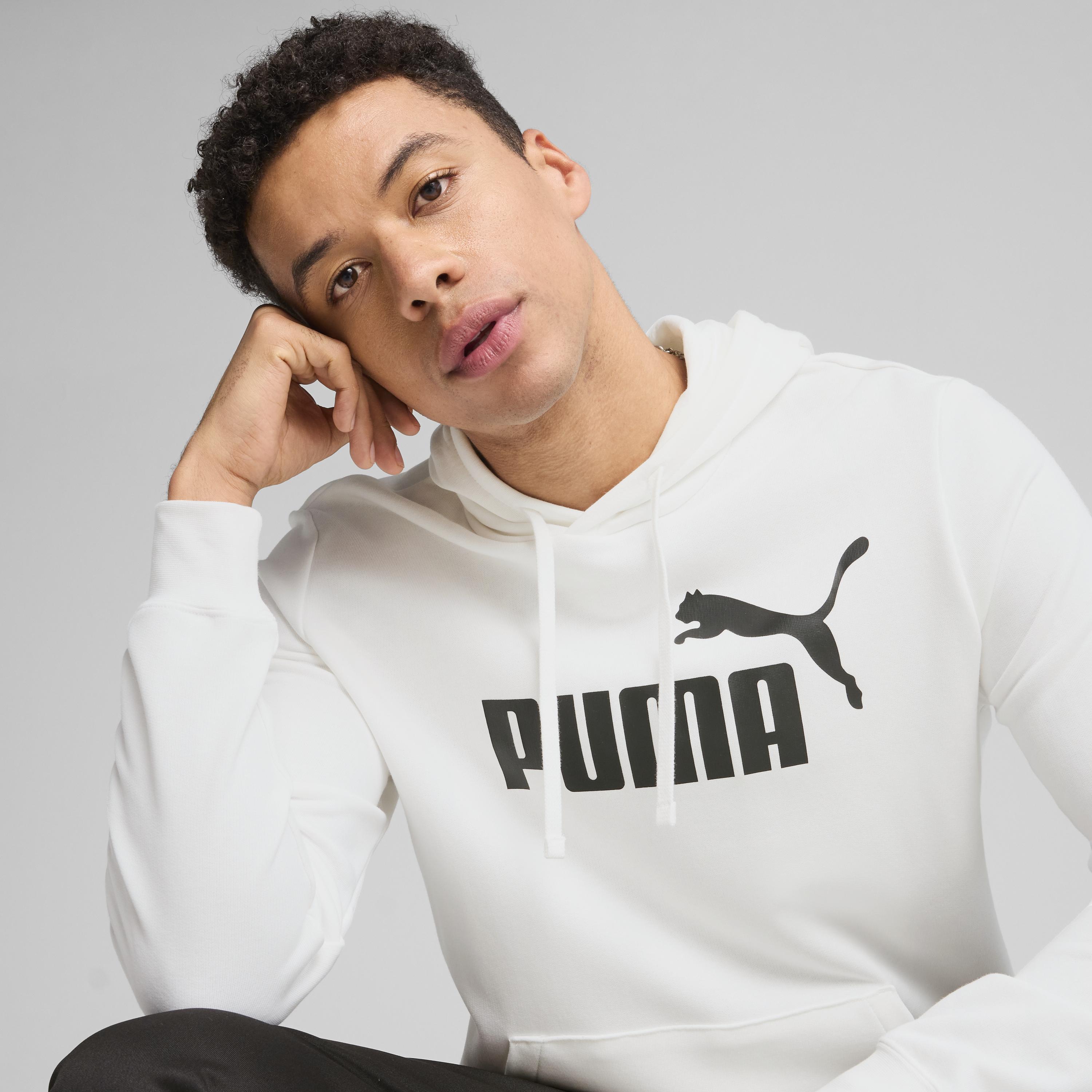 Puma Ess No. 1 Logo Hoodie Erkek Yetişkin Sweatshirt