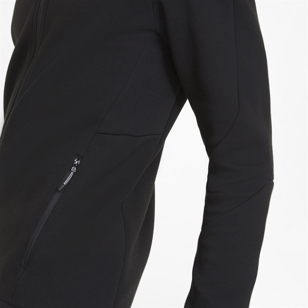 Puma Evostripe Full-Zip Hoodie Erkek Siyah Günlük Ceket - 847401-01