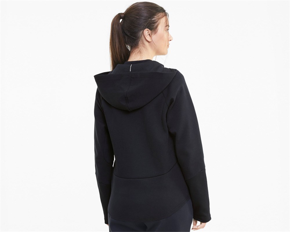 Puma Evostripe Full-Zip Hoodie Kadın Sweatshirts - 58353201