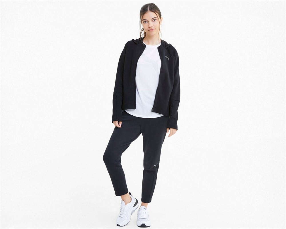 Puma Evostripe Full-Zip Hoodie Kadın Sweatshirts - 58353201