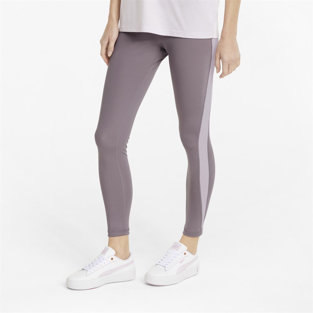 Puma Evostripe High-Waist 7/8 Tights Kadın Pembe Günlük Tayt - 847071-18