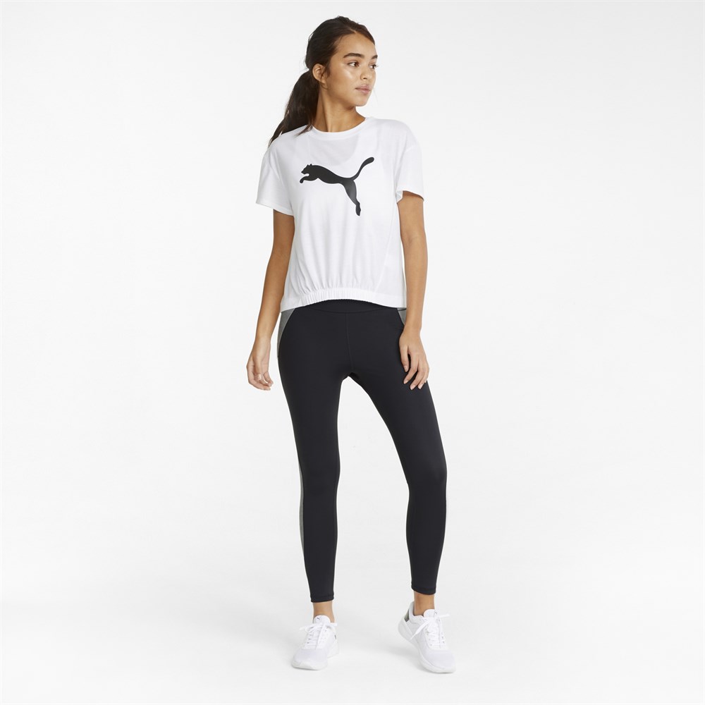 Puma Evostripe High-Waist 7/8 Tights Kadın Siyah Günlük Tayt - 847071-01