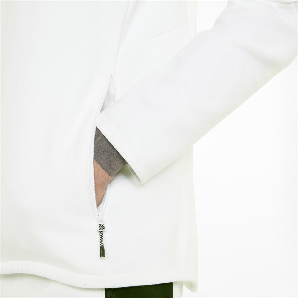 Puma Evostripe Hoodie Erkek Beyaz Günlük Sweatshirt - 847400-02