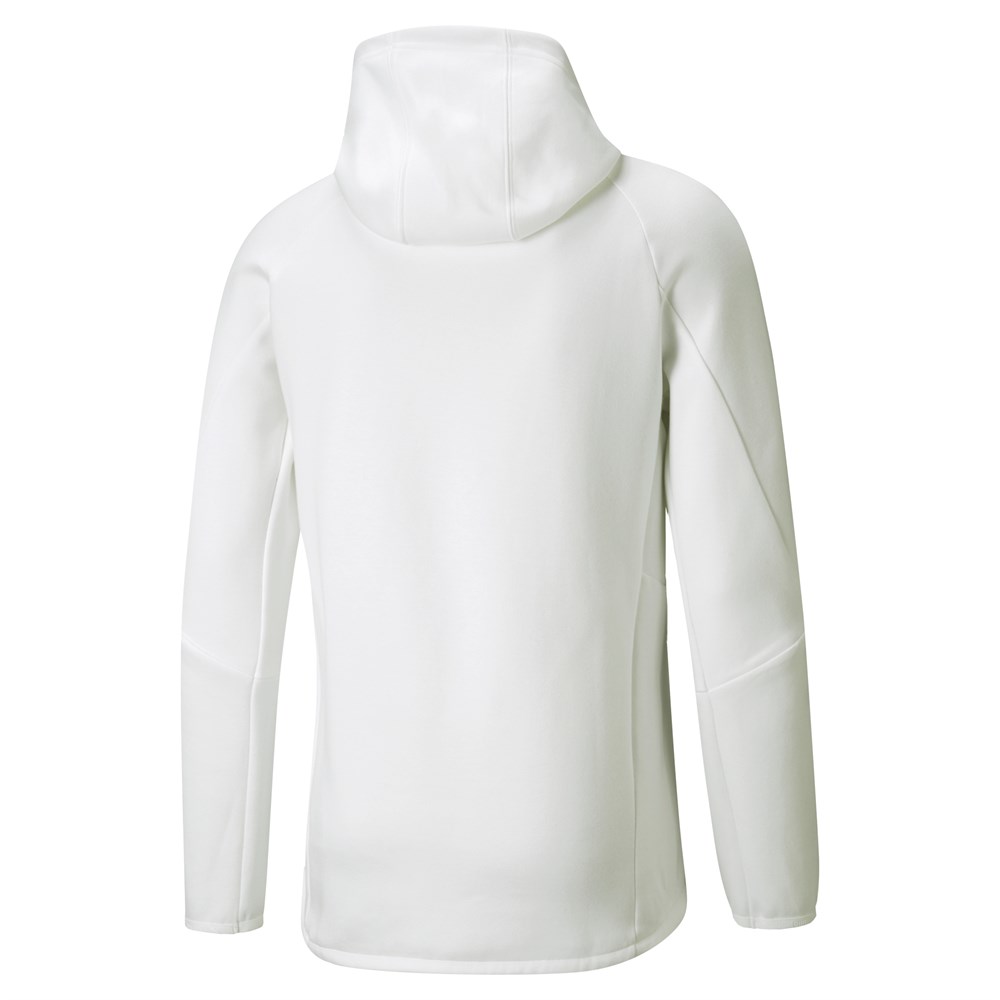 Puma Evostripe Hoodie Erkek Beyaz Günlük Sweatshirt - 847400-02