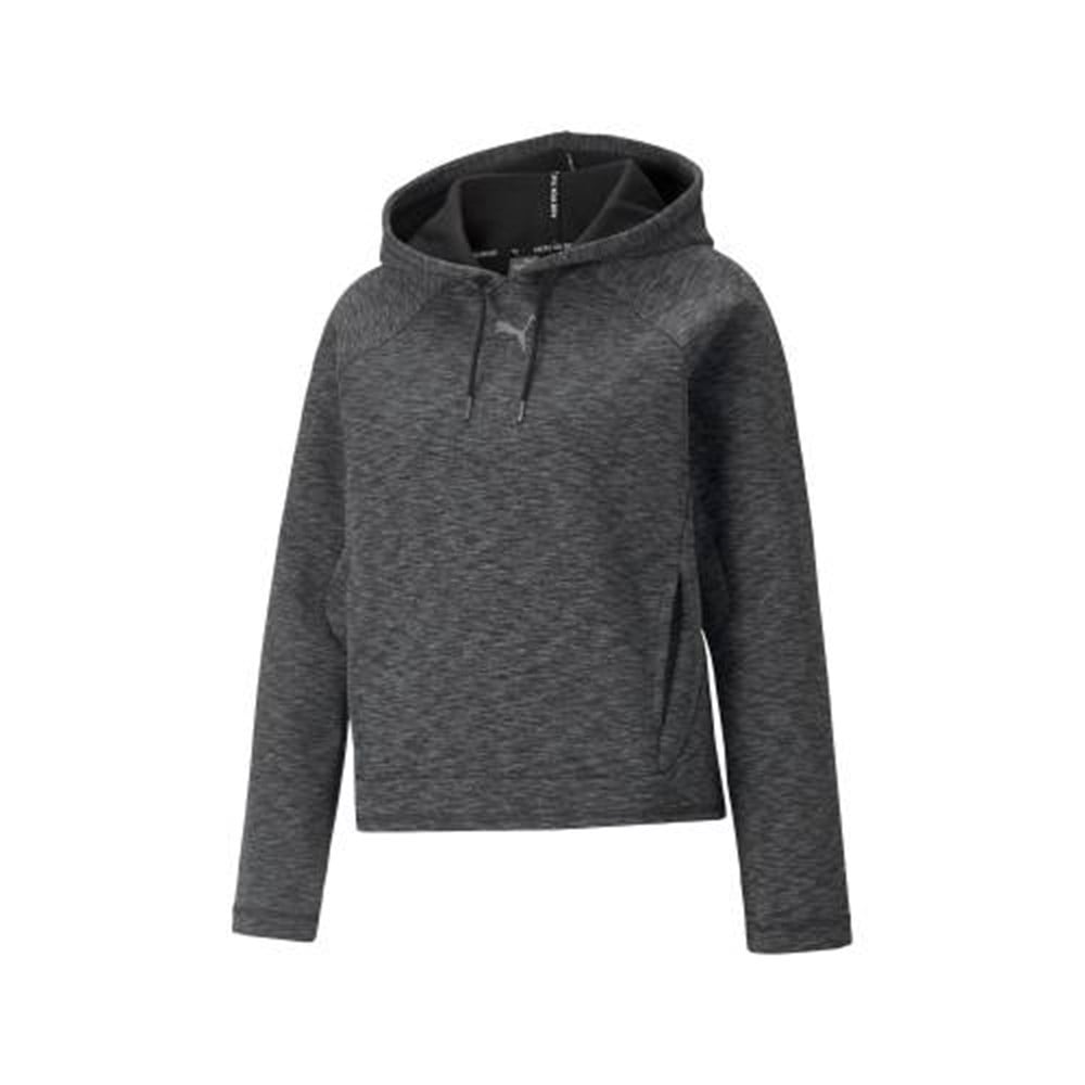 Puma Evostripe Hoodie Kadın Siyah Sweatshirt - 58915601